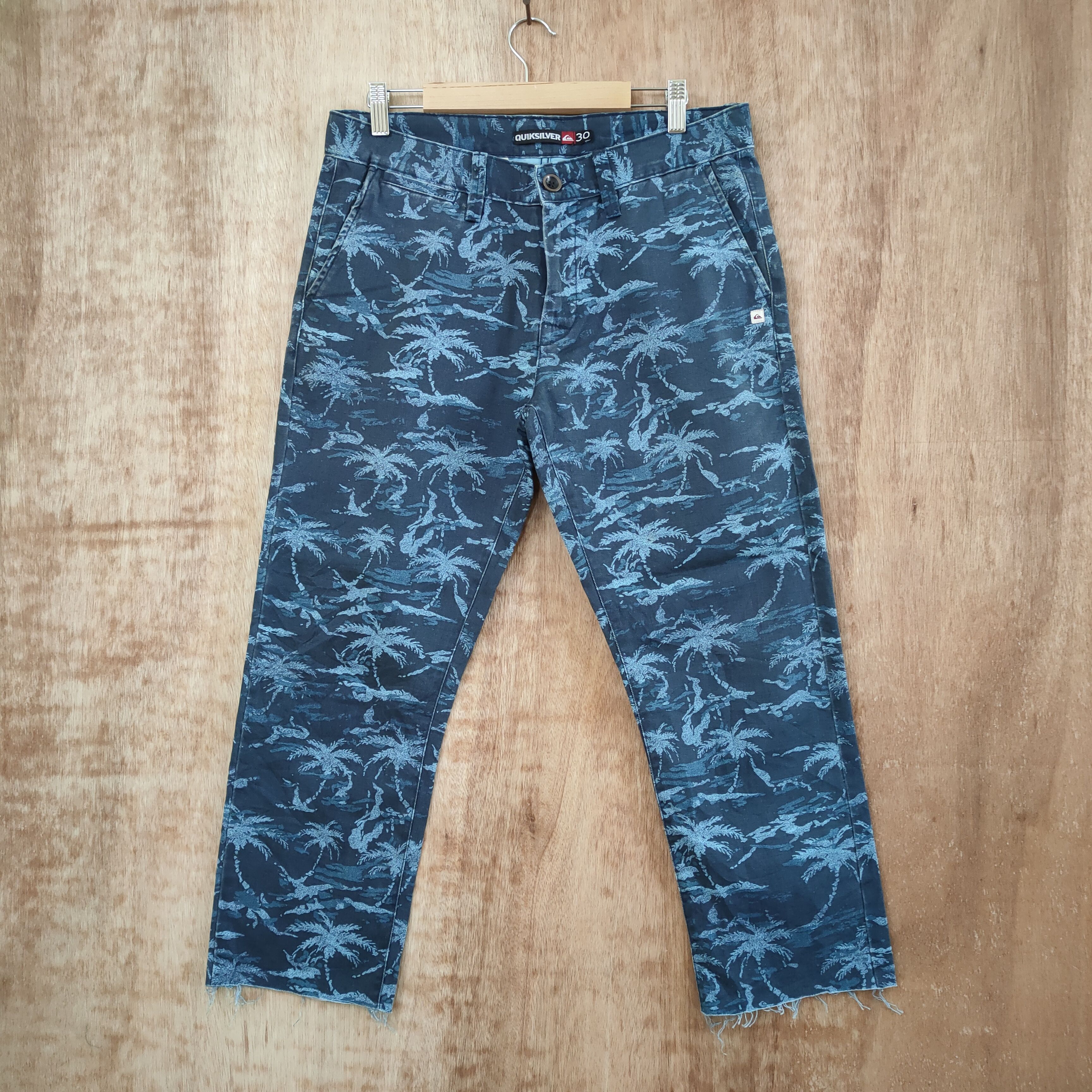 Quiksilver VINTAGE QUICKSILVER PANTS / PRINT ALL/ART Size US 31 - 1 Thumbnail