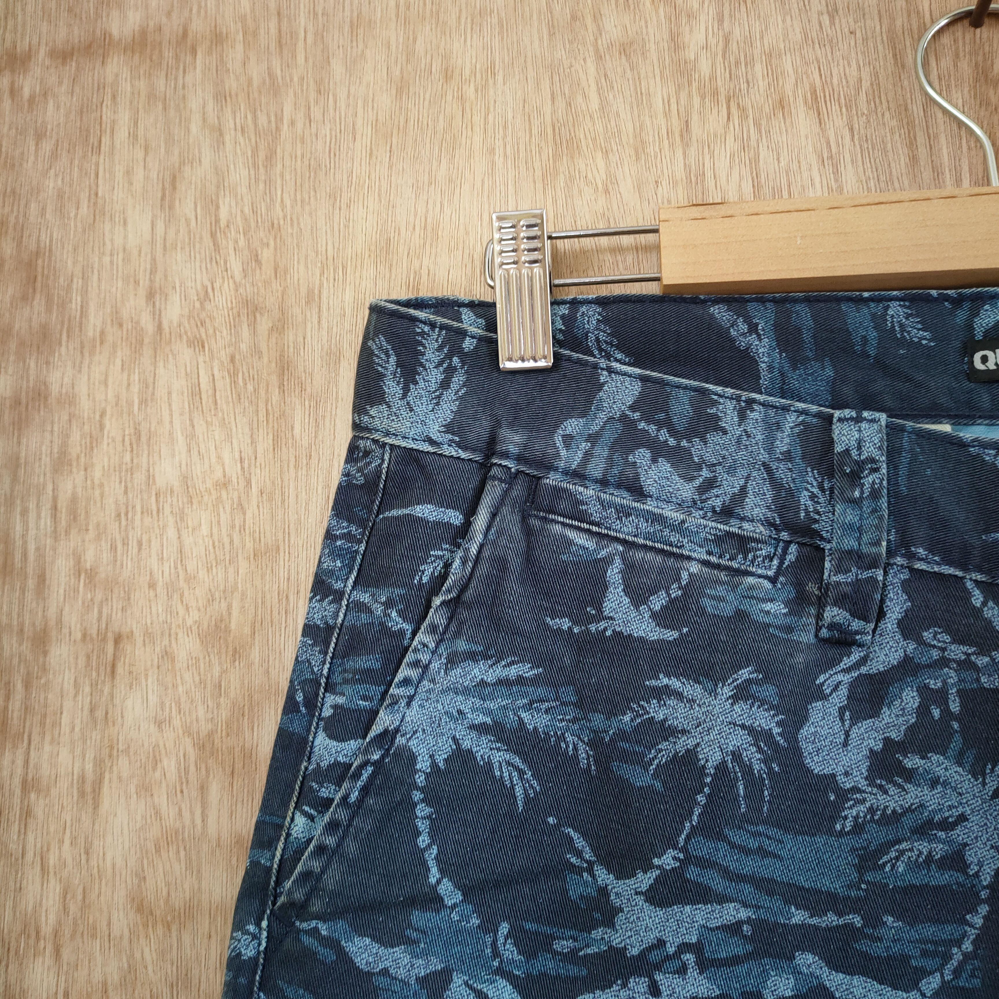 Quiksilver VINTAGE QUICKSILVER PANTS / PRINT ALL/ART Size US 31 - 5 Thumbnail