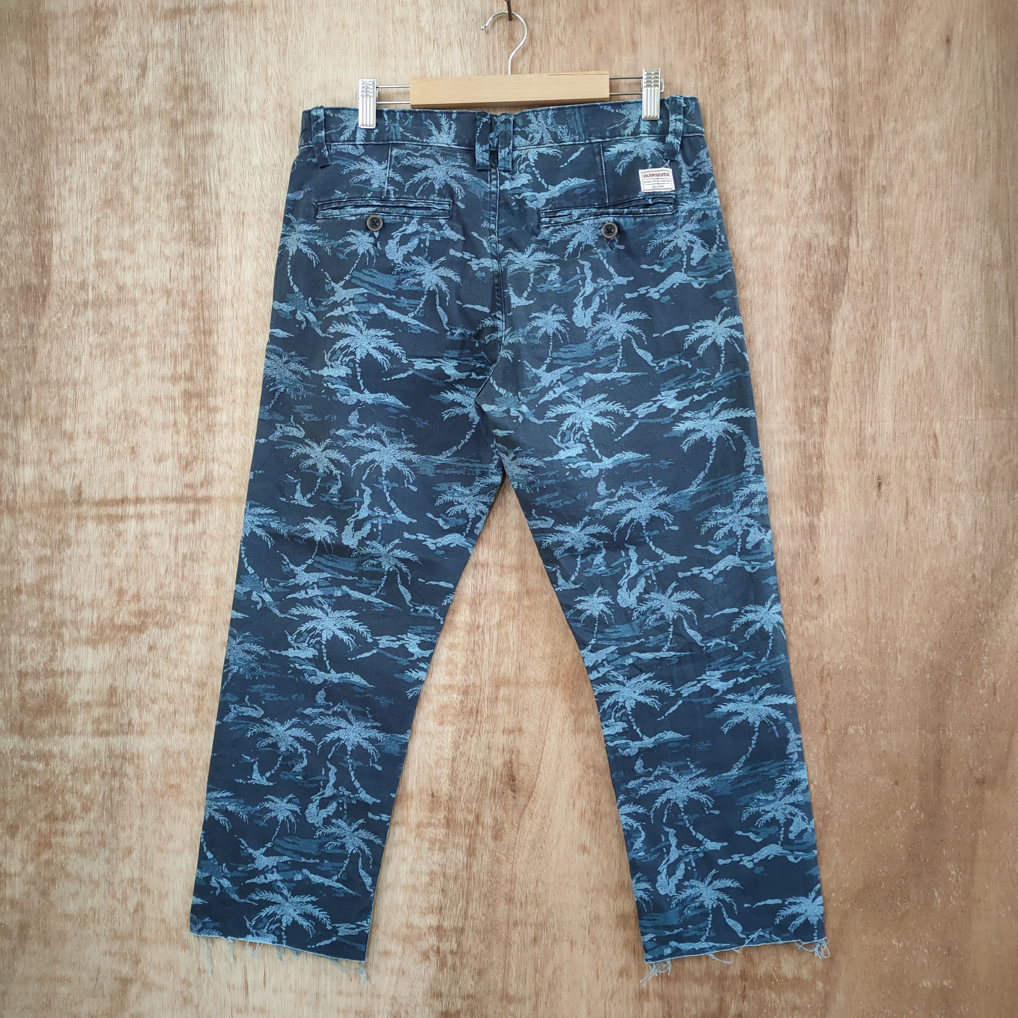 Quiksilver VINTAGE QUICKSILVER PANTS / PRINT ALL/ART Size US 31 - 8 Thumbnail