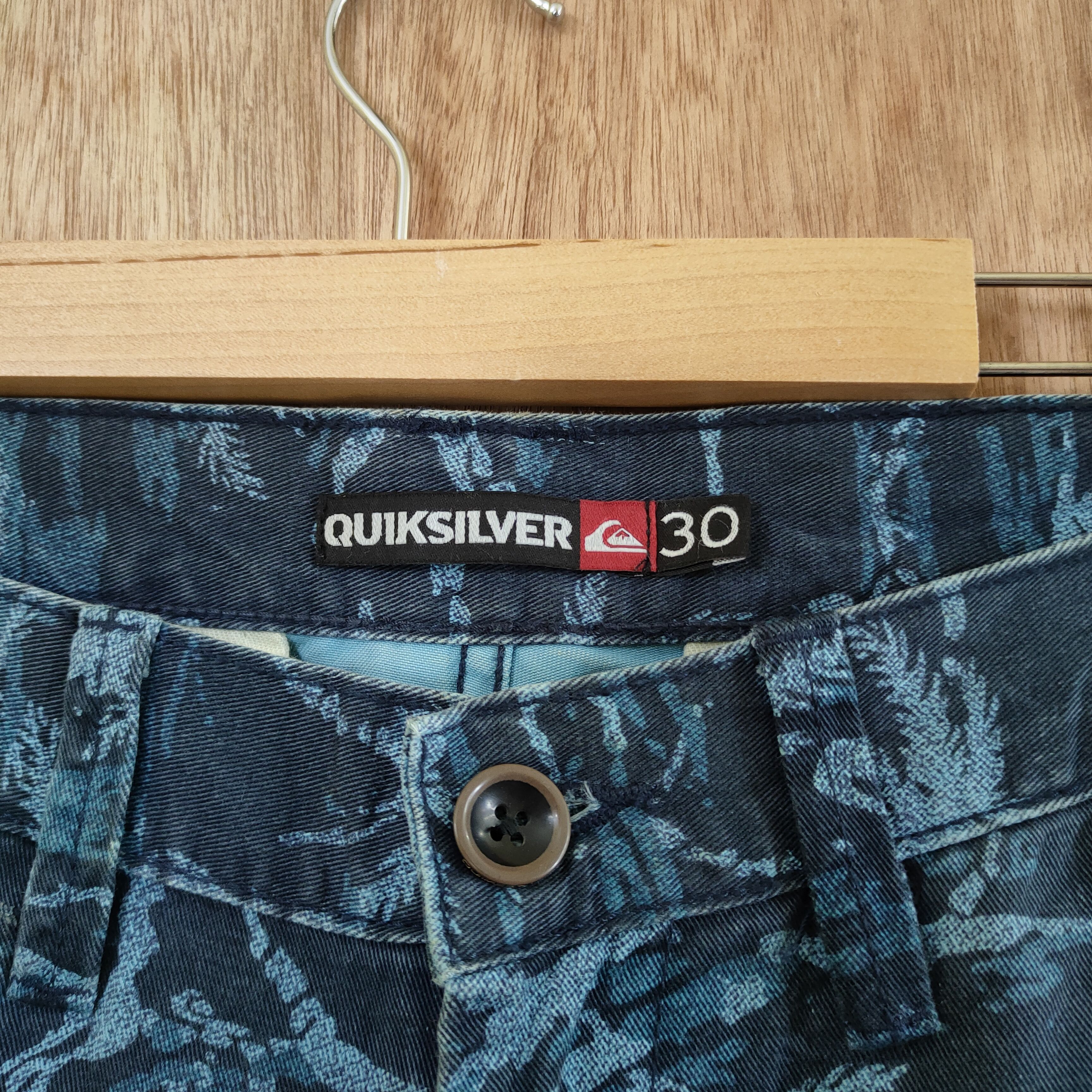 Quiksilver VINTAGE QUICKSILVER PANTS / PRINT ALL/ART Size US 31 - 4 Thumbnail