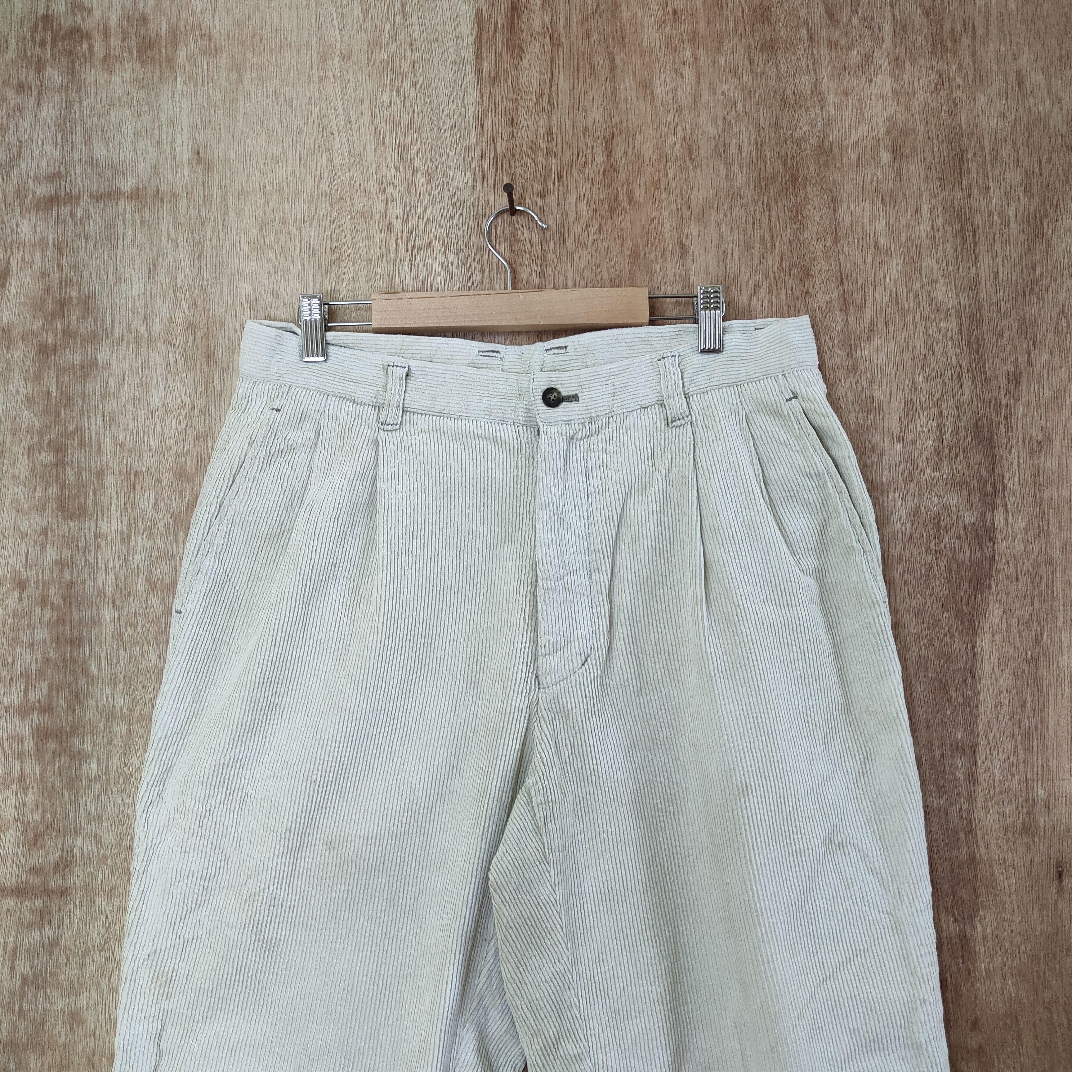 Vintage UNIQLO VELVET CORDUROY FADED PANTS Size US 32 / EU 48 - 4 Thumbnail