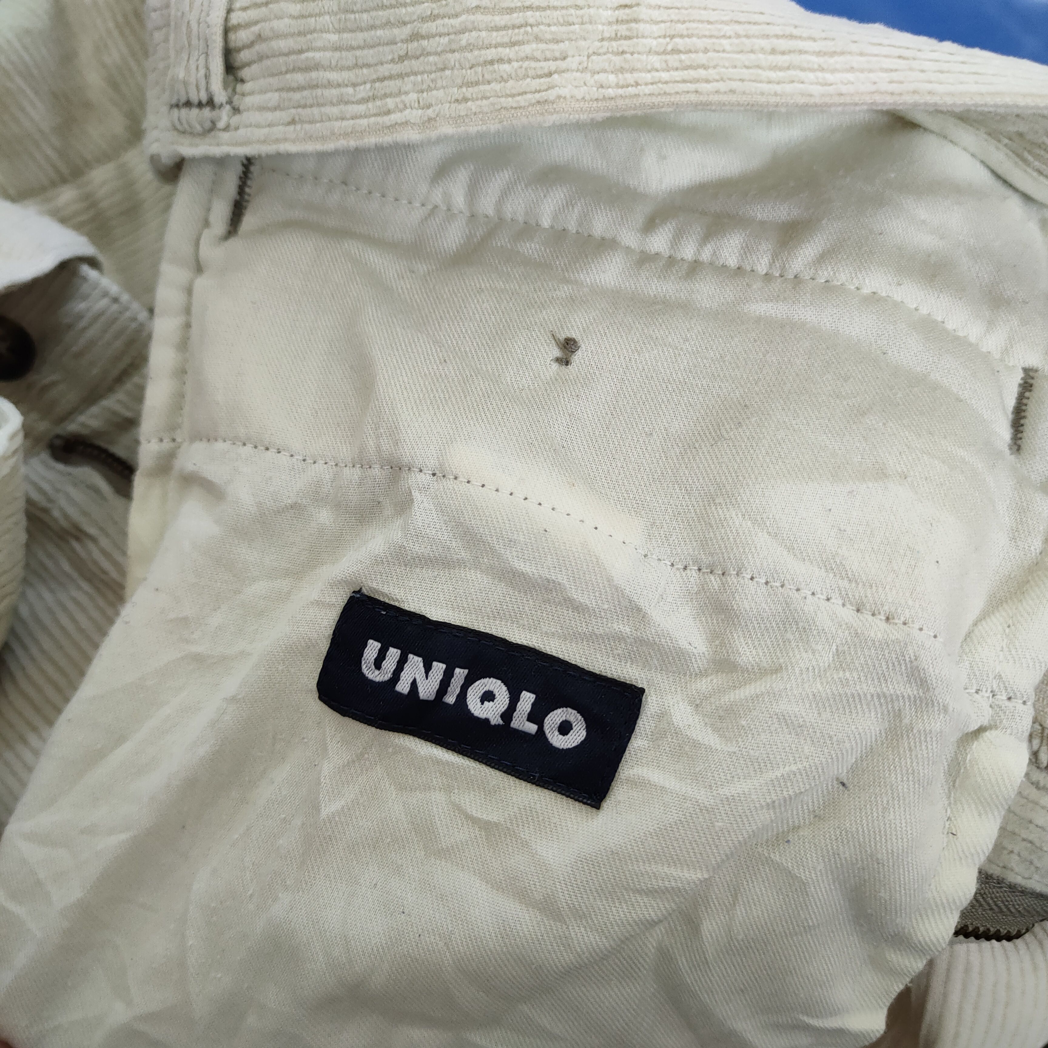 Vintage UNIQLO VELVET CORDUROY FADED PANTS Size US 32 / EU 48 - 14 Thumbnail