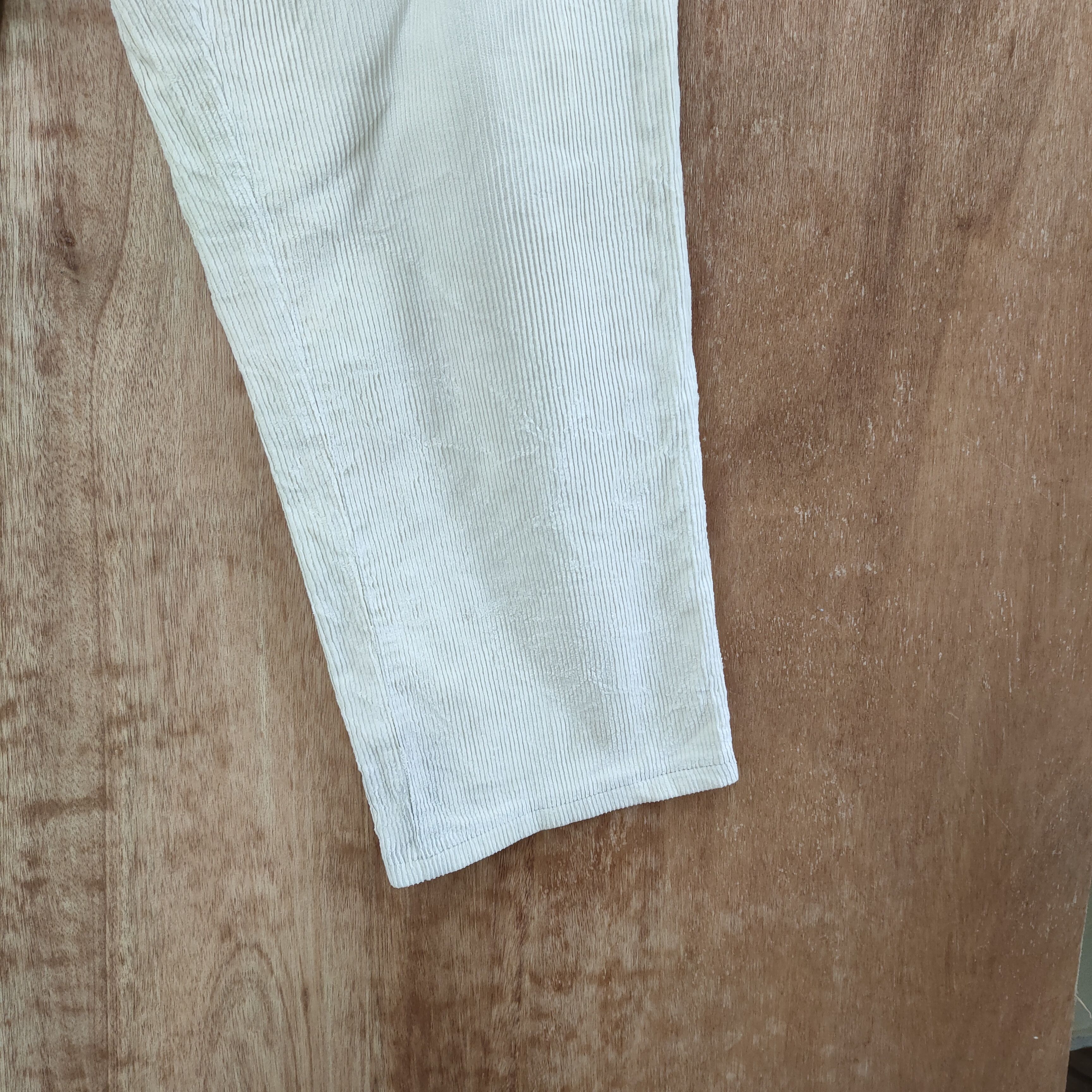 Vintage UNIQLO VELVET CORDUROY FADED PANTS Size US 32 / EU 48 - 8 Thumbnail