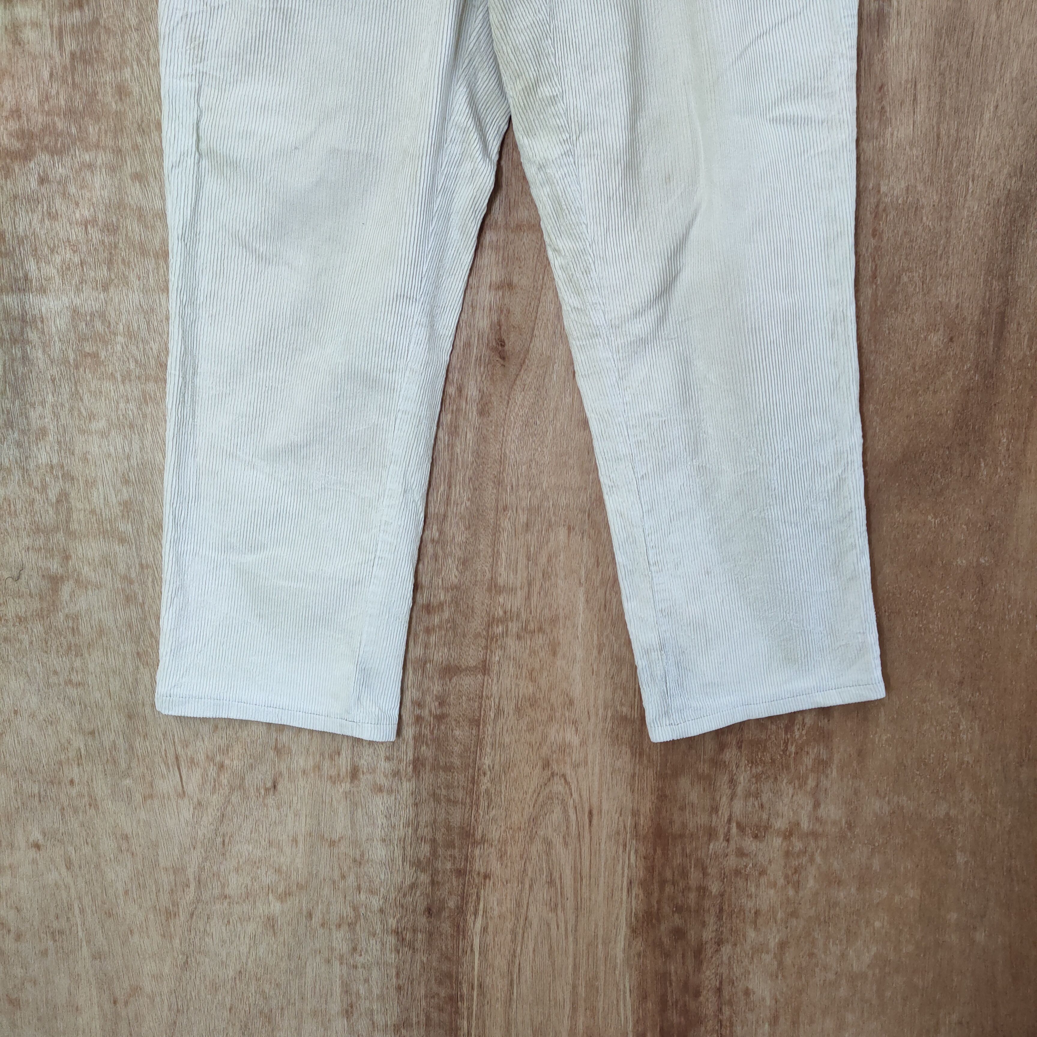 Vintage UNIQLO VELVET CORDUROY FADED PANTS Size US 32 / EU 48 - 5 Thumbnail