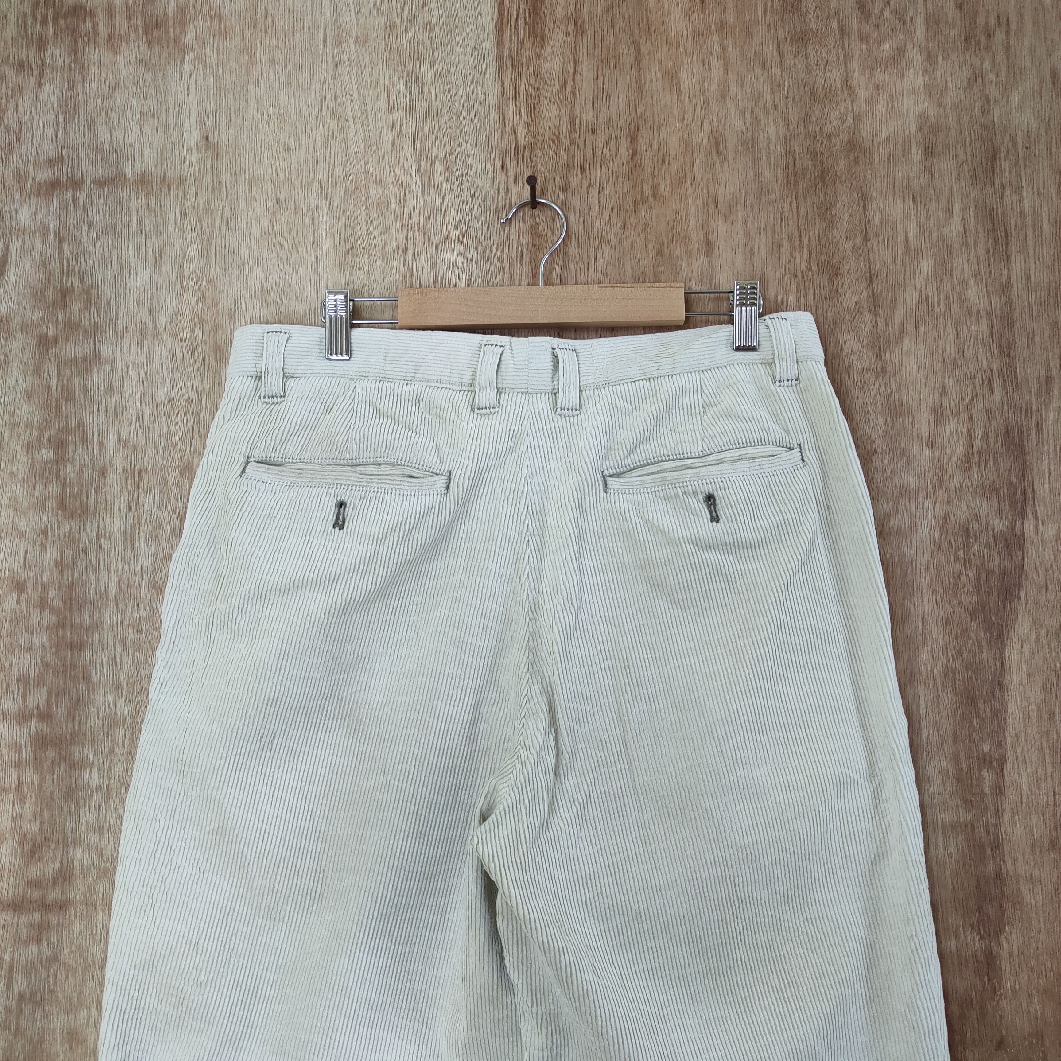 Vintage UNIQLO VELVET CORDUROY FADED PANTS Size US 32 / EU 48 - 10 Thumbnail