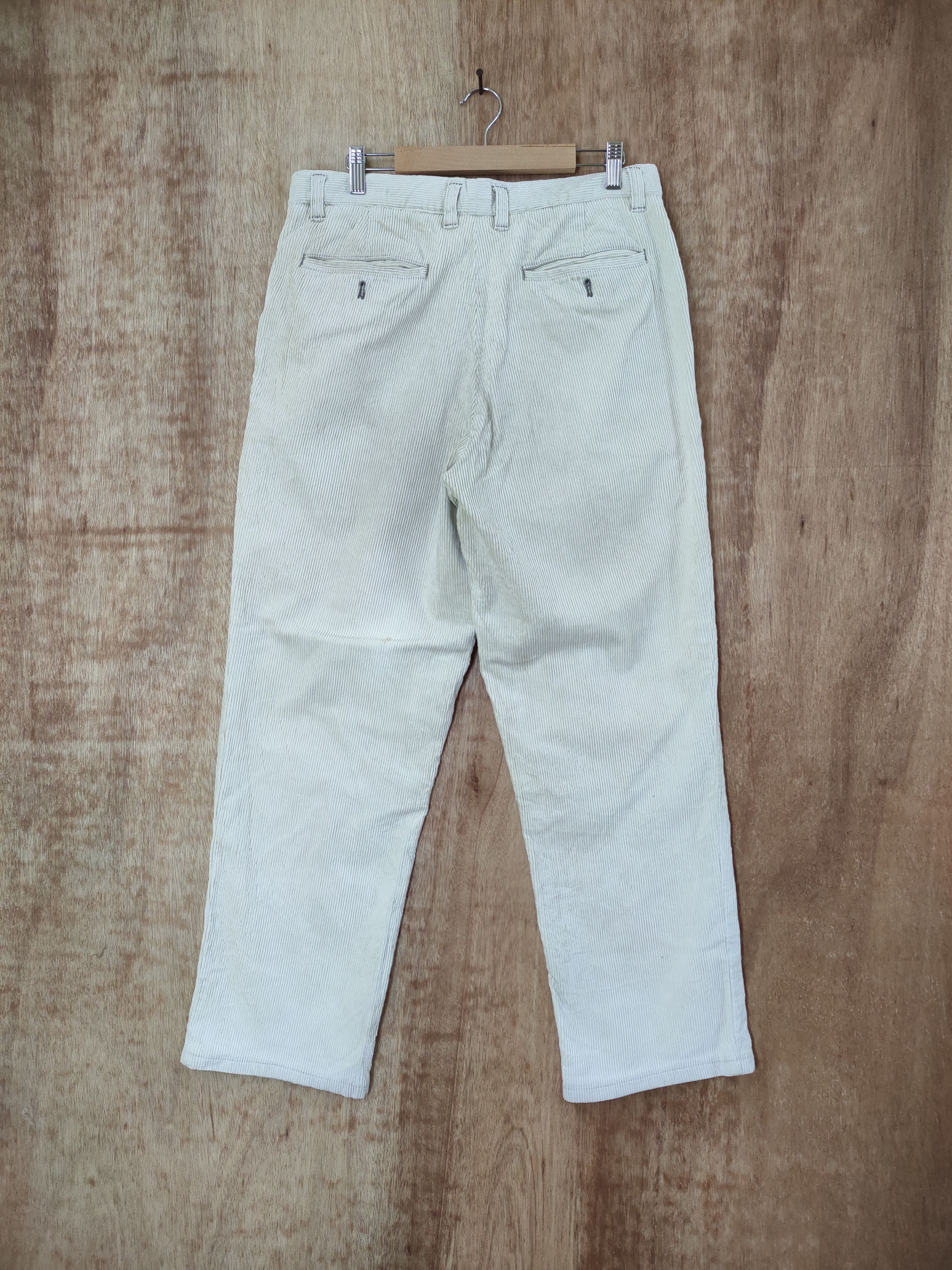 Vintage UNIQLO VELVET CORDUROY FADED PANTS Size US 32 / EU 48 - 2 Thumbnail