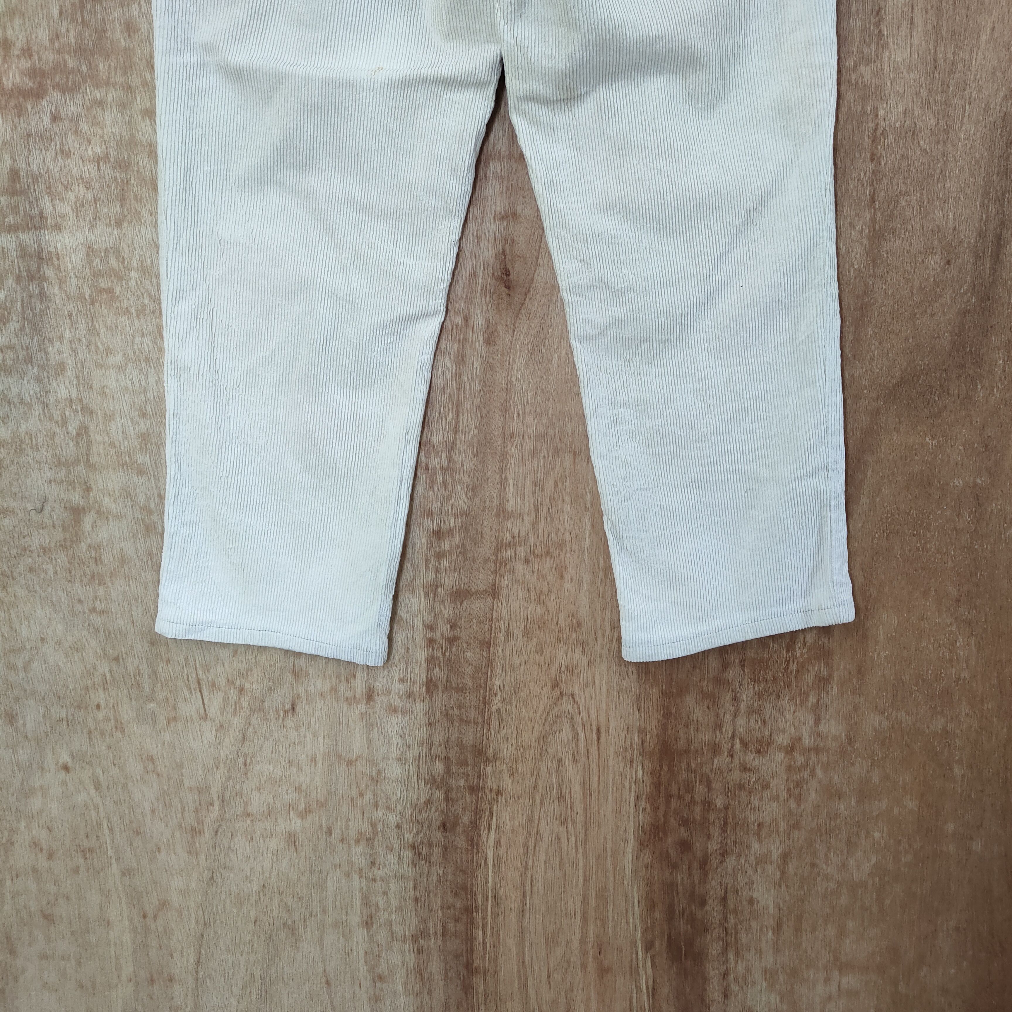 Vintage UNIQLO VELVET CORDUROY FADED PANTS Size US 32 / EU 48 - 11 Thumbnail