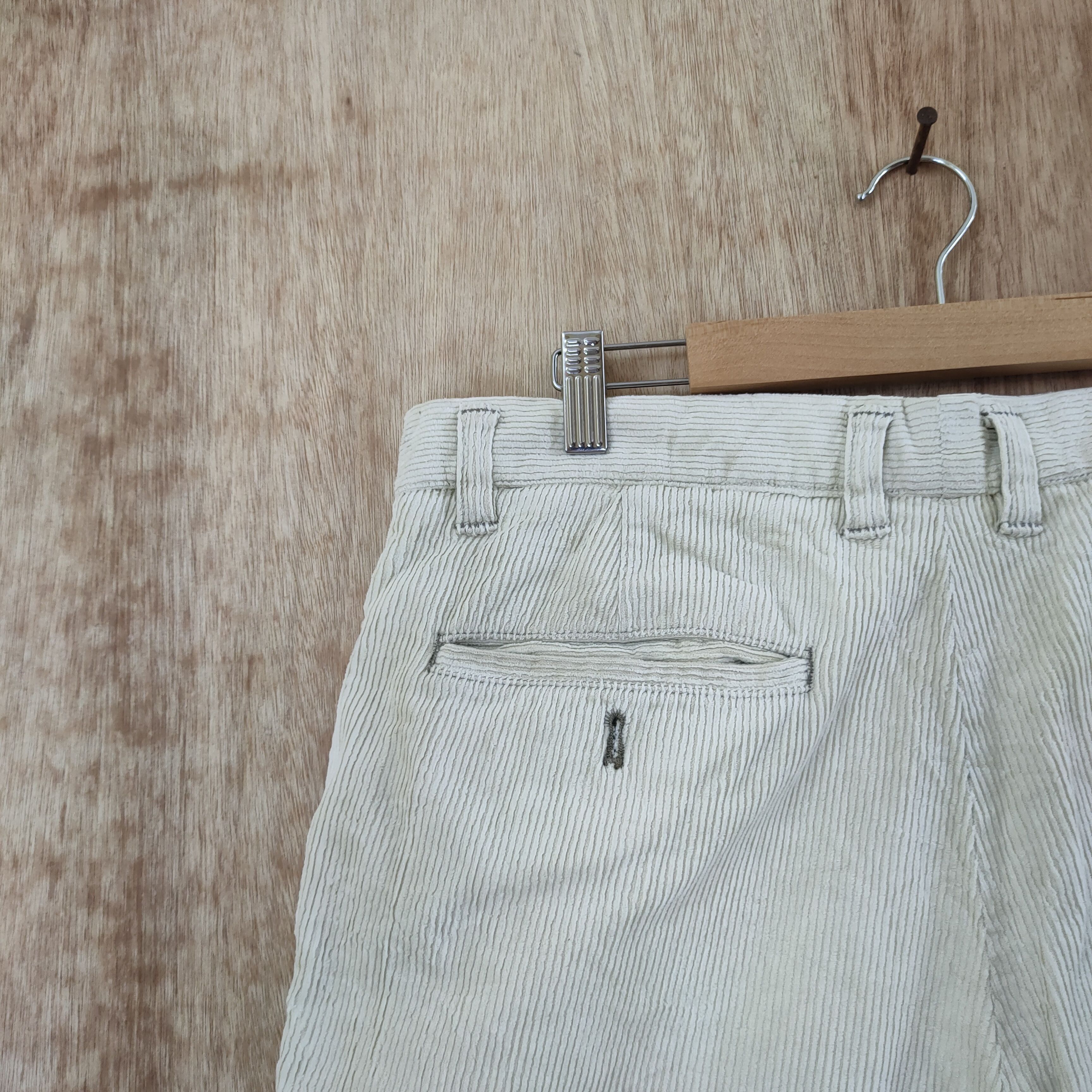 Vintage UNIQLO VELVET CORDUROY FADED PANTS Size US 32 / EU 48 - 12 Thumbnail