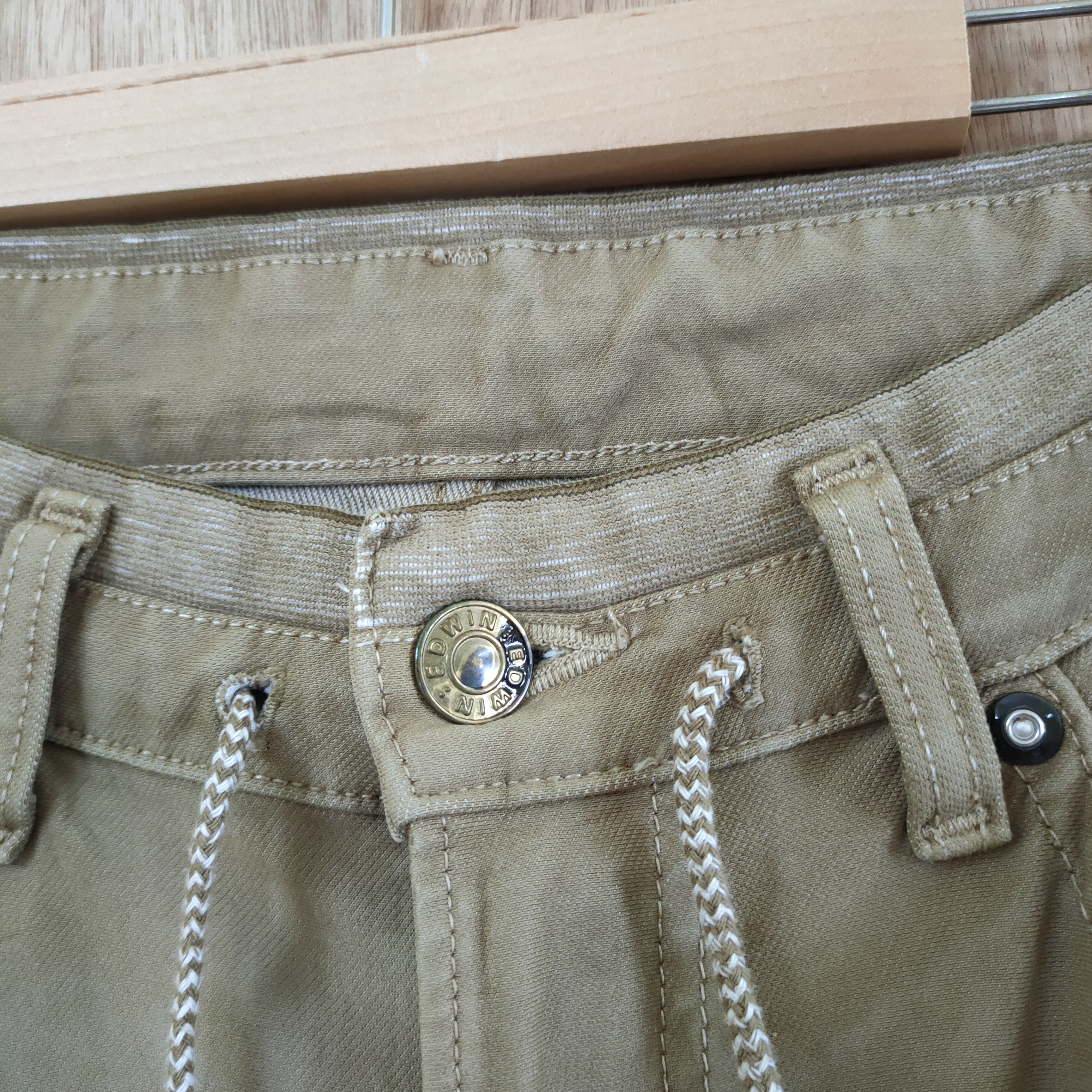 Edwin EDWIN 503 JERSEYS DENIM PANTS / TACTICAL PANTS Size US 34 / EU 50 - 10 Thumbnail