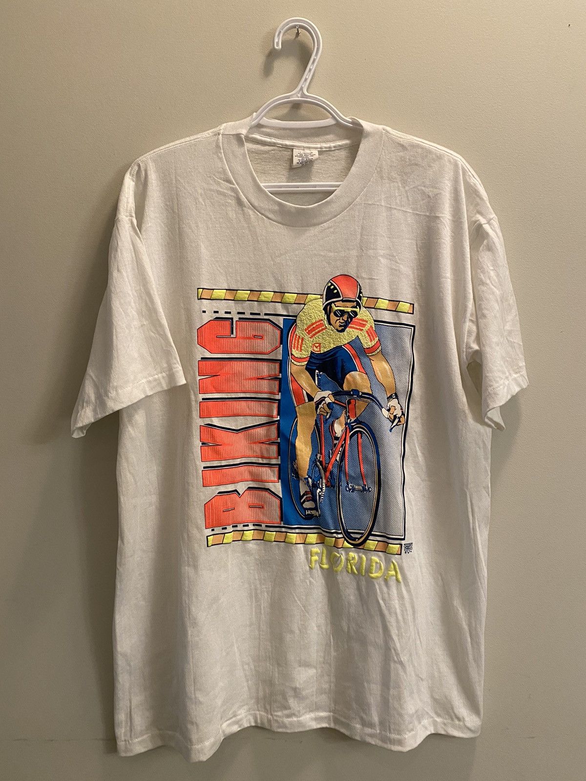 Vintage VINTAGE BIKE FLORIDA PUFF PRINT Size US XXL / EU 58 / 5 - 1 Thumbnail