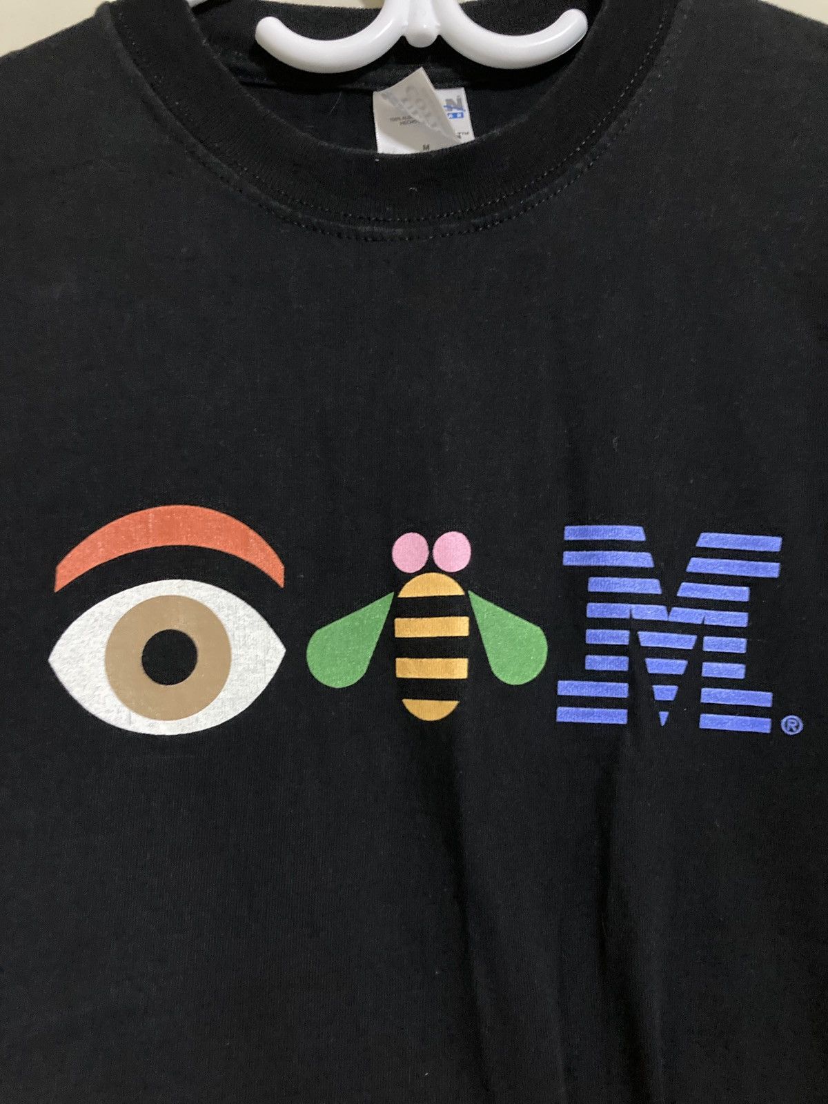 Vintage IBM Eye Bee M T-Shirt Size US M / EU 48-50 / 2 - 2 Thumbnail