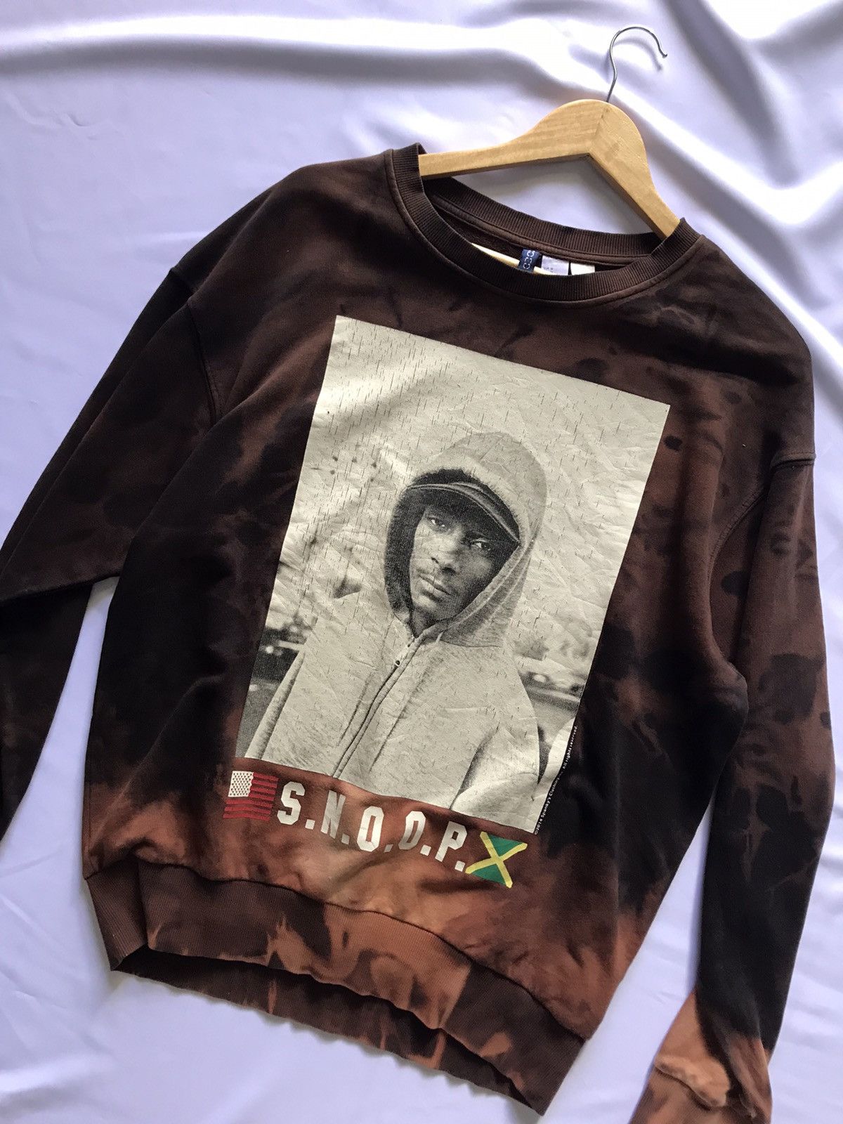 Rap Tees × Snoop Dogg Vintage 🖤 Snoop Dogg Face Logo Sweatshirt Size US M / EU 48-50 / 2 - 6 Thumbnail