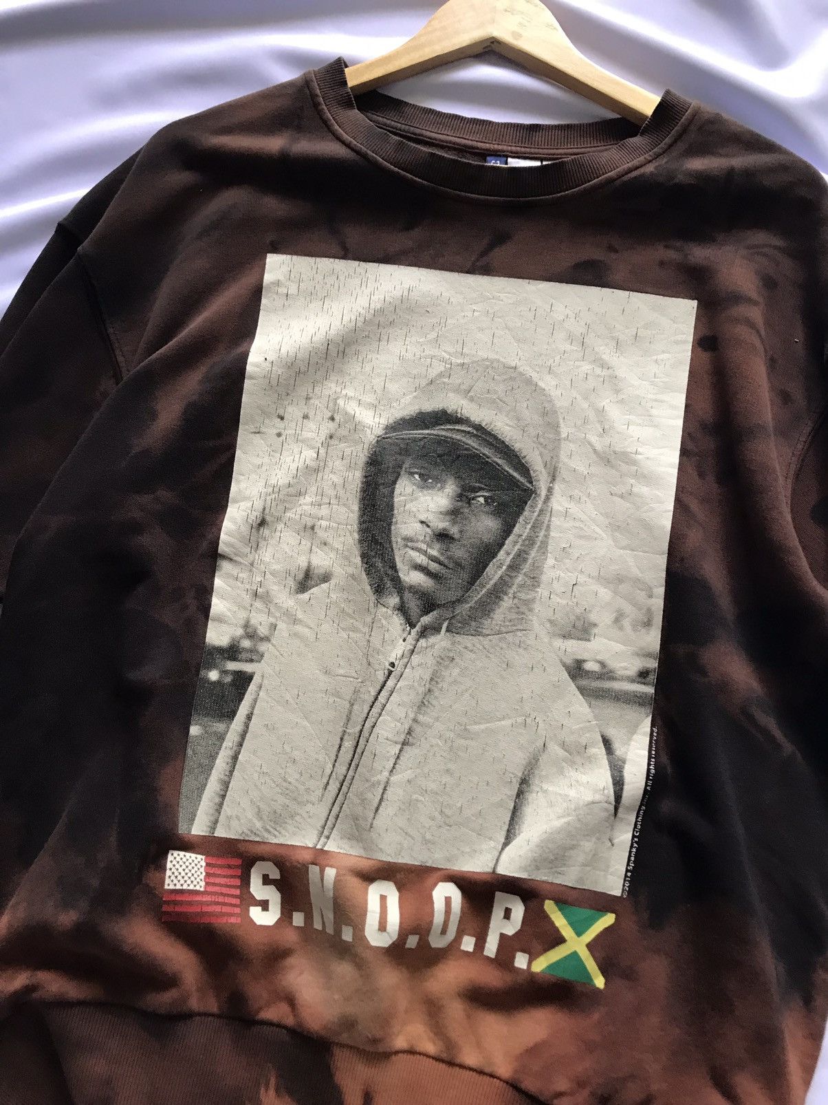 Rap Tees × Snoop Dogg Vintage 🖤 Snoop Dogg Face Logo Sweatshirt Size US M / EU 48-50 / 2 - 1 Thumbnail