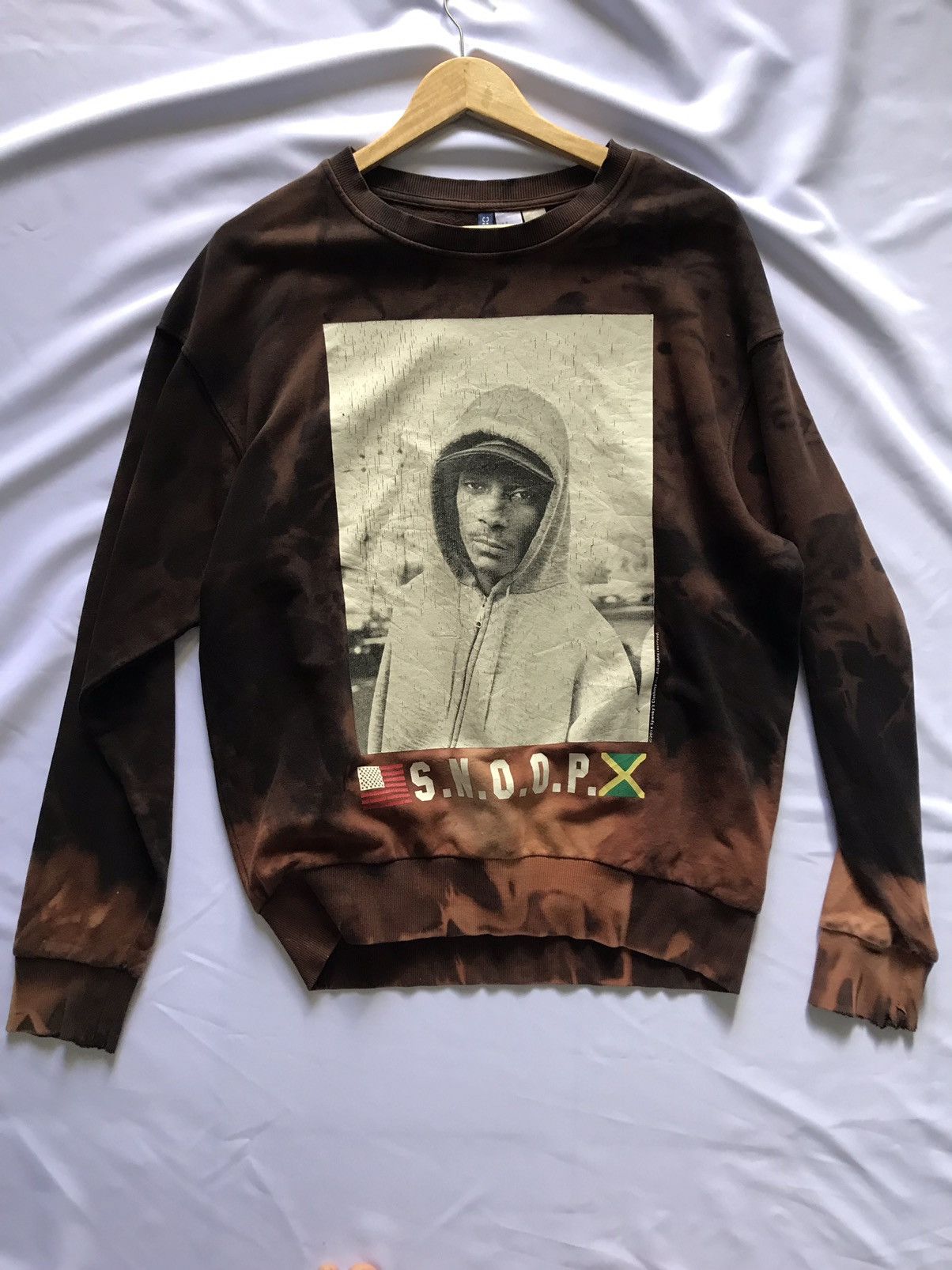 Rap Tees × Snoop Dogg Vintage 🖤 Snoop Dogg Face Logo Sweatshirt Size US M / EU 48-50 / 2 - 2 Thumbnail