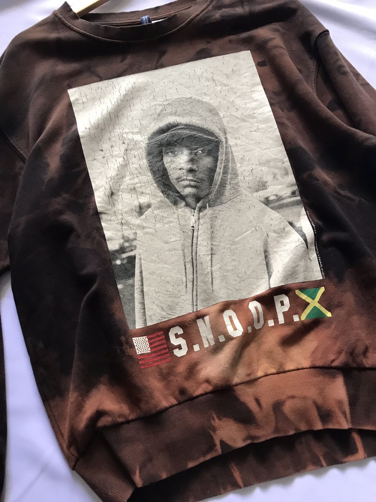 Rap Tees × Snoop Dogg Vintage 🖤 Snoop Dogg Face Logo Sweatshirt Size US M / EU 48-50 / 2 - 5 Thumbnail