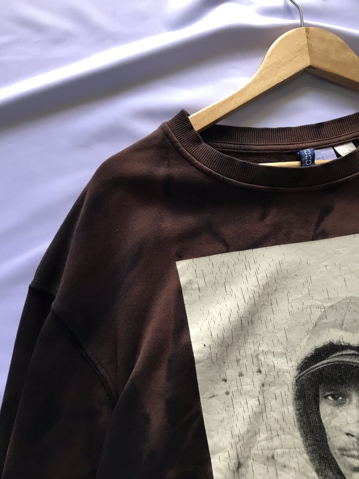 Rap Tees × Snoop Dogg Vintage 🖤 Snoop Dogg Face Logo Sweatshirt Size US M / EU 48-50 / 2 - 4 Thumbnail