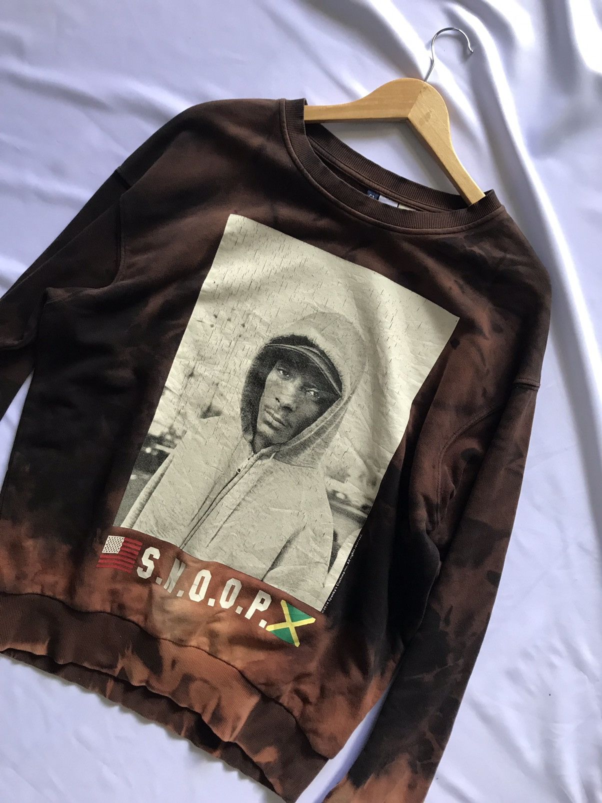 Rap Tees × Snoop Dogg Vintage 🖤 Snoop Dogg Face Logo Sweatshirt Size US M / EU 48-50 / 2 - 7 Thumbnail