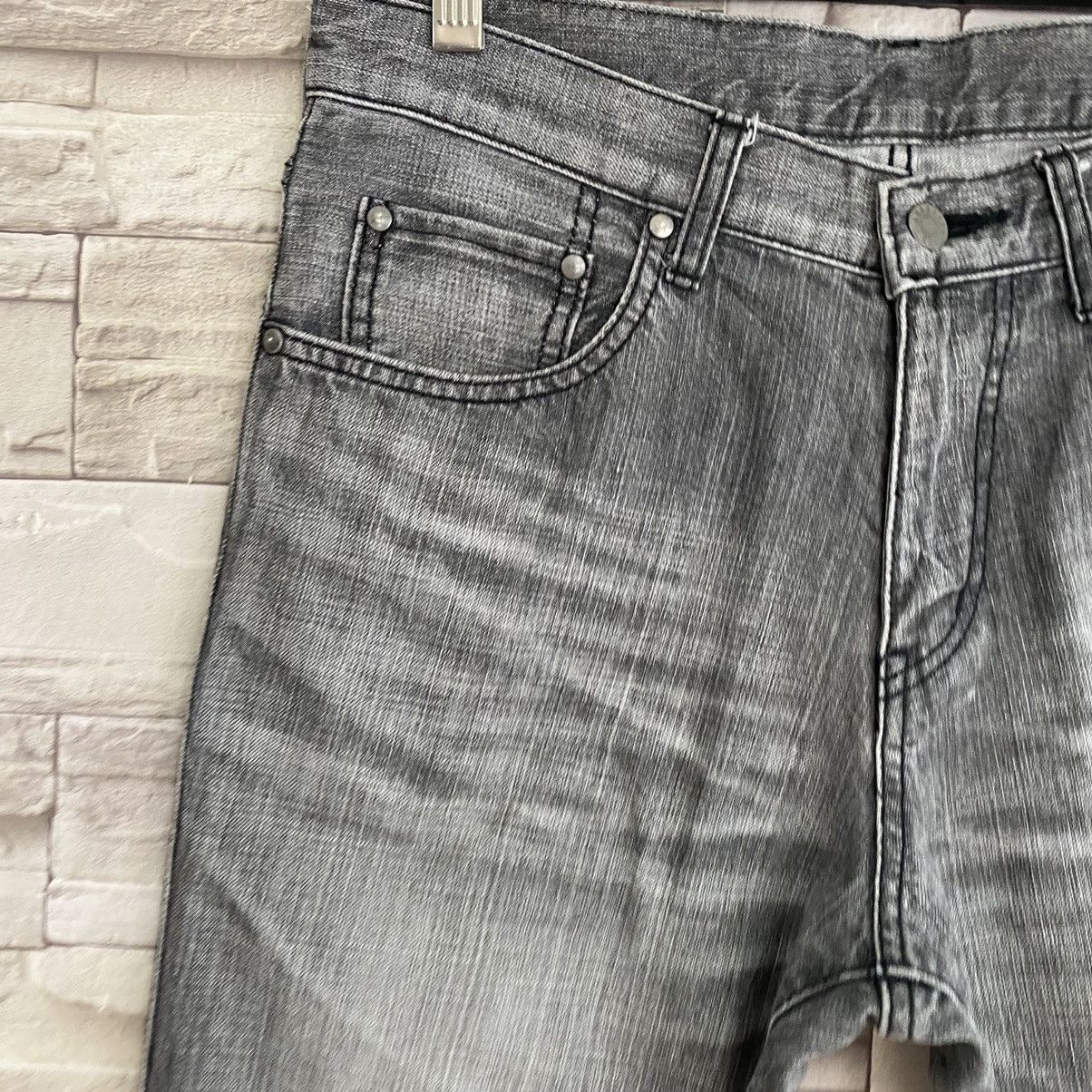 ABAHOUSE Japanese Brand ABAHOUSE Distressed Jeans Black lightwash Size US 32 / EU 48 - 6 Thumbnail