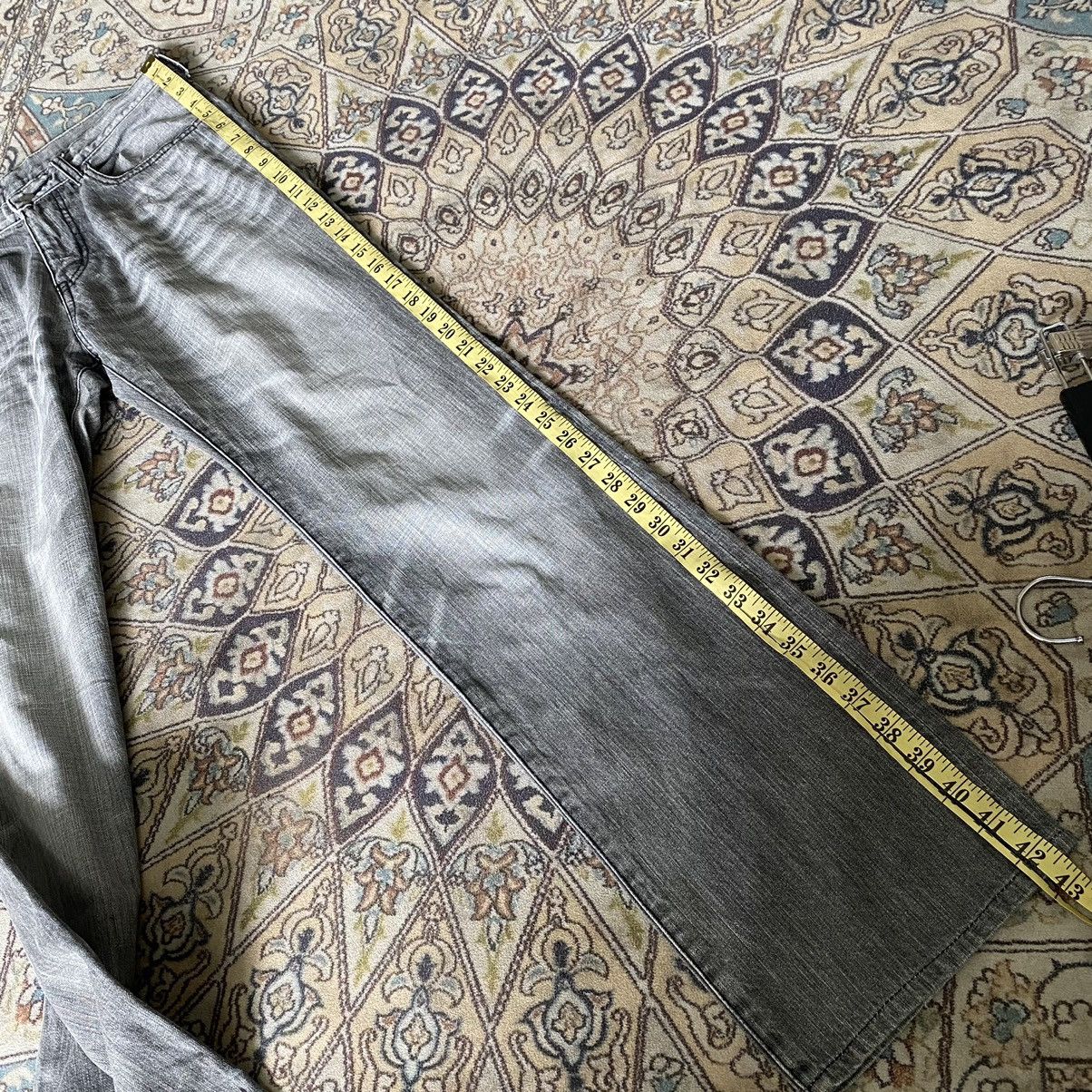 ABAHOUSE Japanese Brand ABAHOUSE Distressed Jeans Black lightwash Size US 32 / EU 48 - 14 Thumbnail