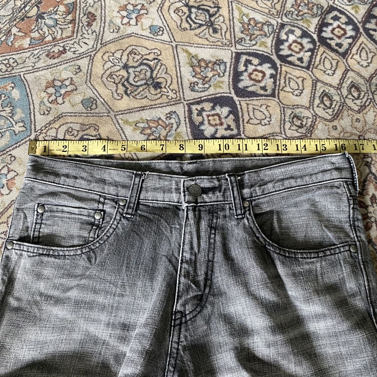 ABAHOUSE Japanese Brand ABAHOUSE Distressed Jeans Black lightwash Size US 32 / EU 48 - 13 Thumbnail