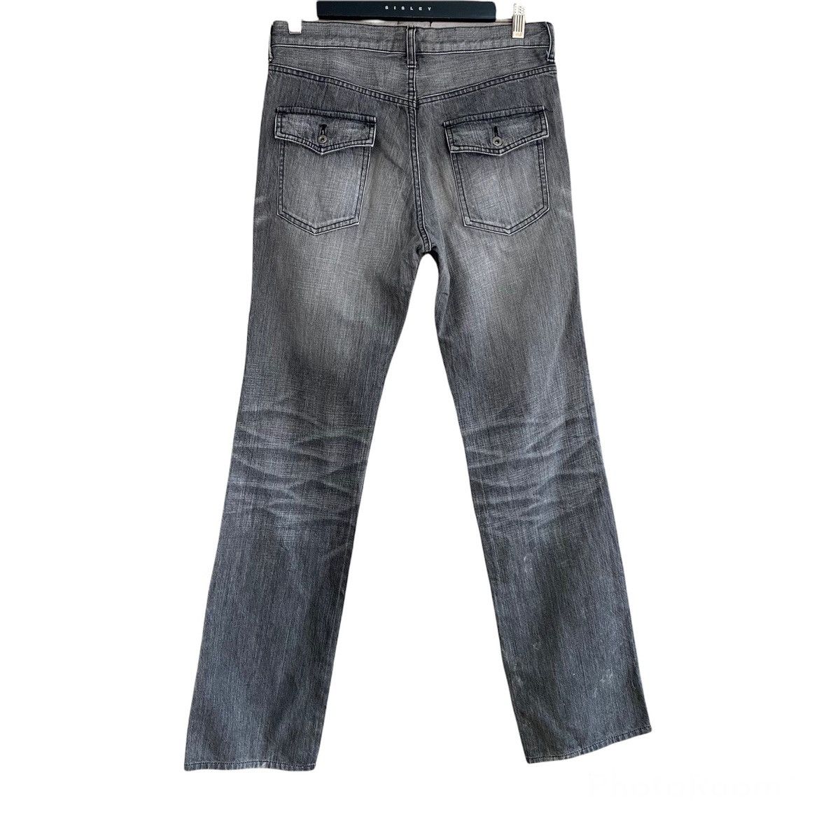 ABAHOUSE Japanese Brand ABAHOUSE Distressed Jeans Black lightwash Size US 32 / EU 48 - 2 Thumbnail