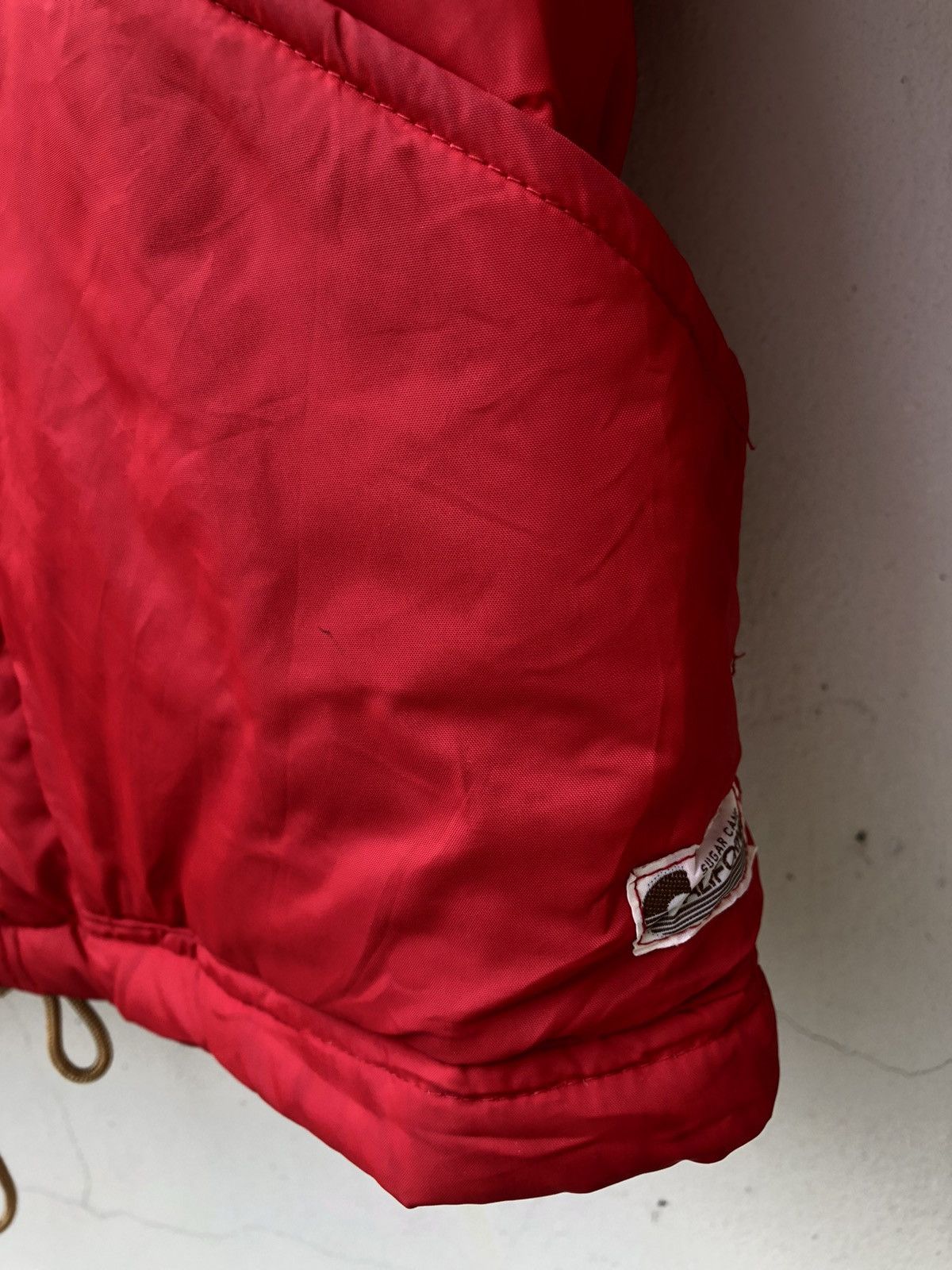 Sugar Cane × Toyo Enterprises Vintage 90s Sugar Cane California Red Down Puffer Jacket Size US M / EU 48-50 / 2 - 4 Thumbnail