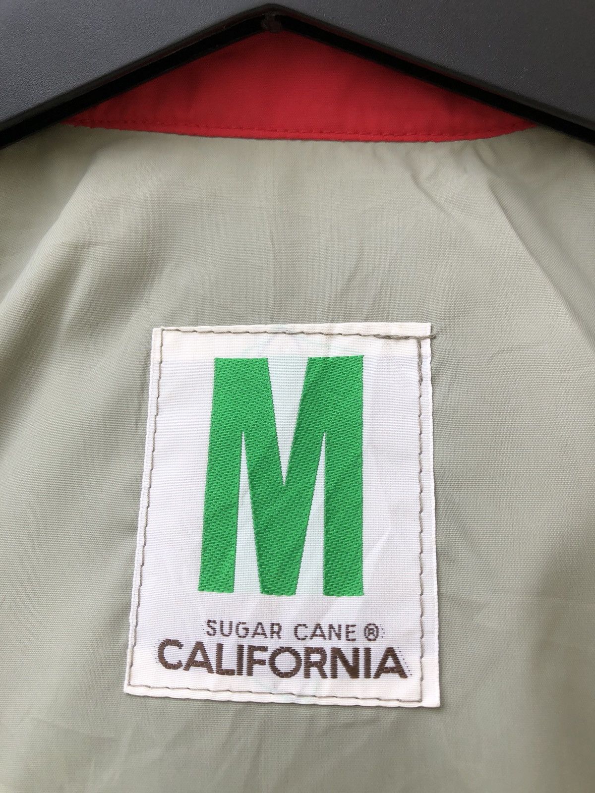 Sugar Cane × Toyo Enterprises Vintage 90s Sugar Cane California Red Down Puffer Jacket Size US M / EU 48-50 / 2 - 11 Thumbnail