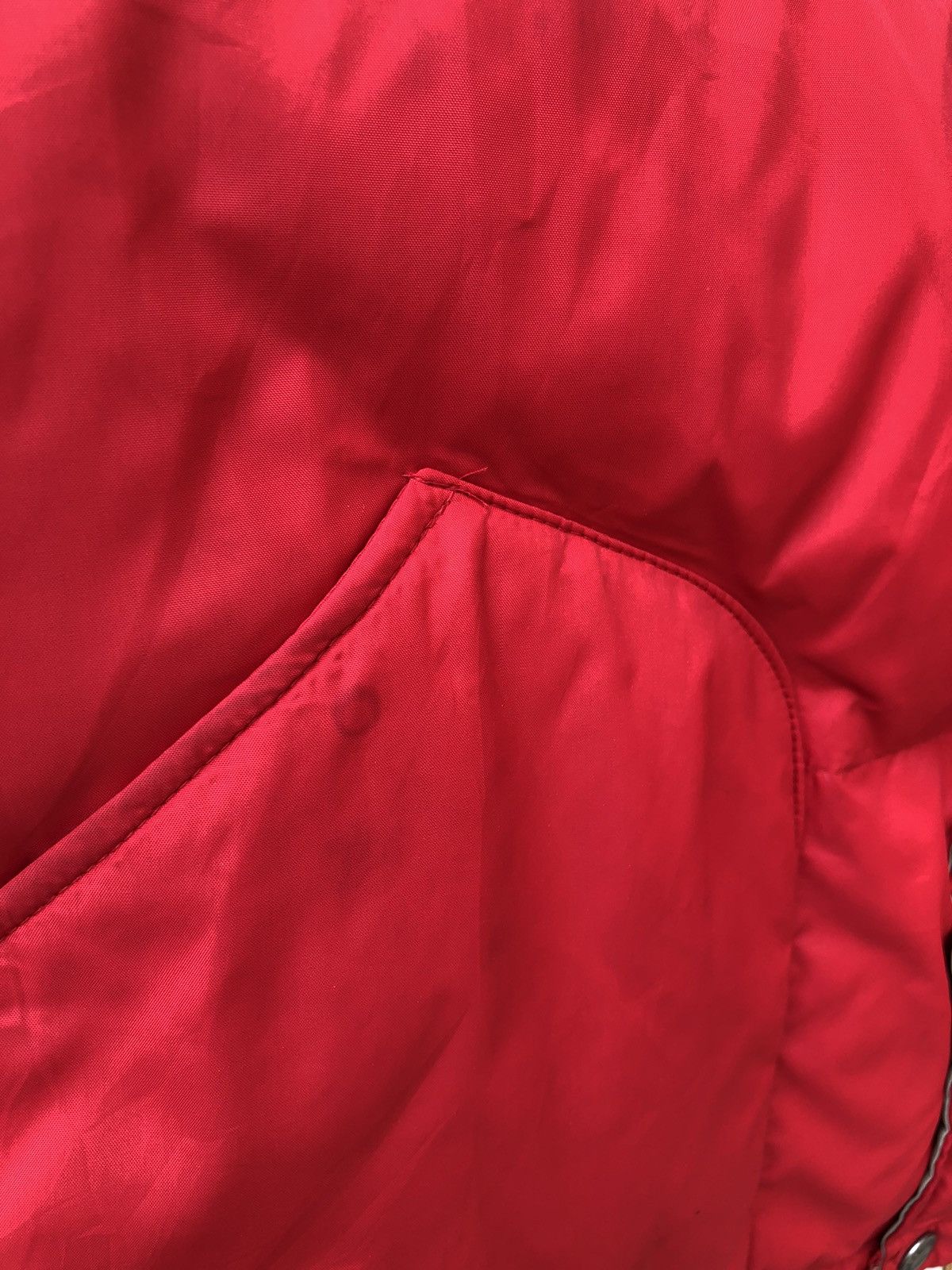 Sugar Cane × Toyo Enterprises Vintage 90s Sugar Cane California Red Down Puffer Jacket Size US M / EU 48-50 / 2 - 9 Thumbnail