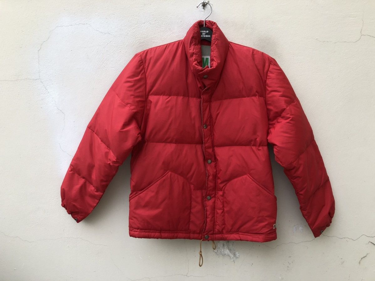 Sugar Cane × Toyo Enterprises Vintage 90s Sugar Cane California Red Down Puffer Jacket Size US M / EU 48-50 / 2 - 1 Thumbnail