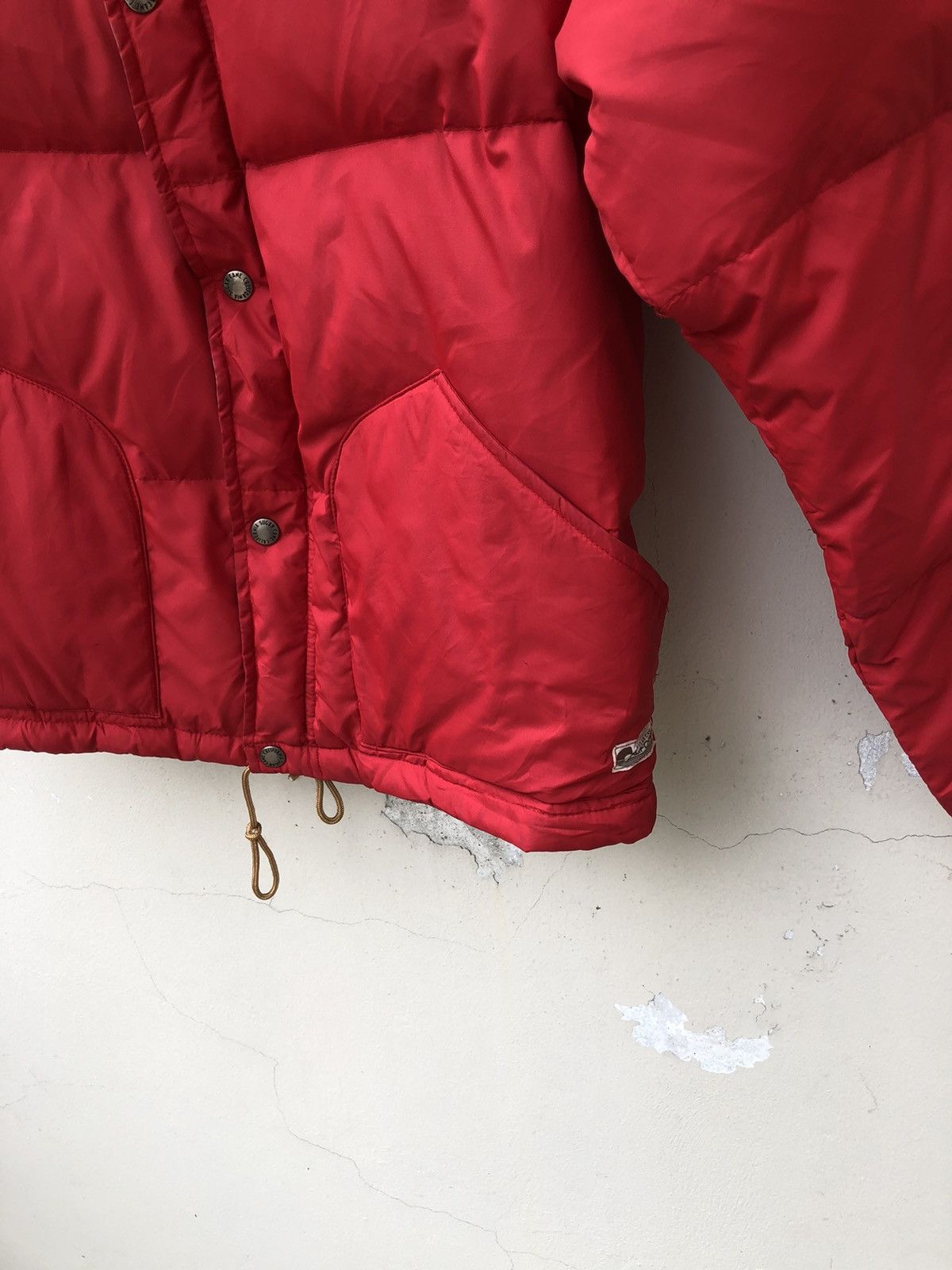 Sugar Cane × Toyo Enterprises Vintage 90s Sugar Cane California Red Down Puffer Jacket Size US M / EU 48-50 / 2 - 3 Thumbnail