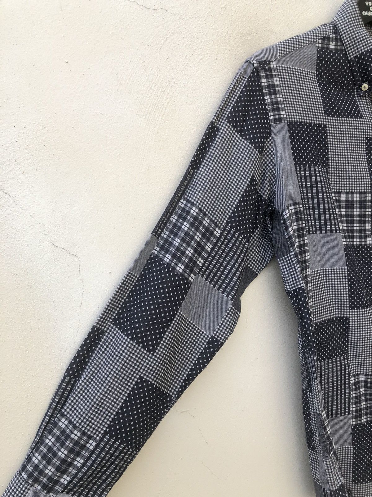 LIFUL MINIMAL GARMENTS Liful Minimal Garments Printed Patchwork Button Shirt Size US M / EU 48-50 / 2 - 10 Thumbnail