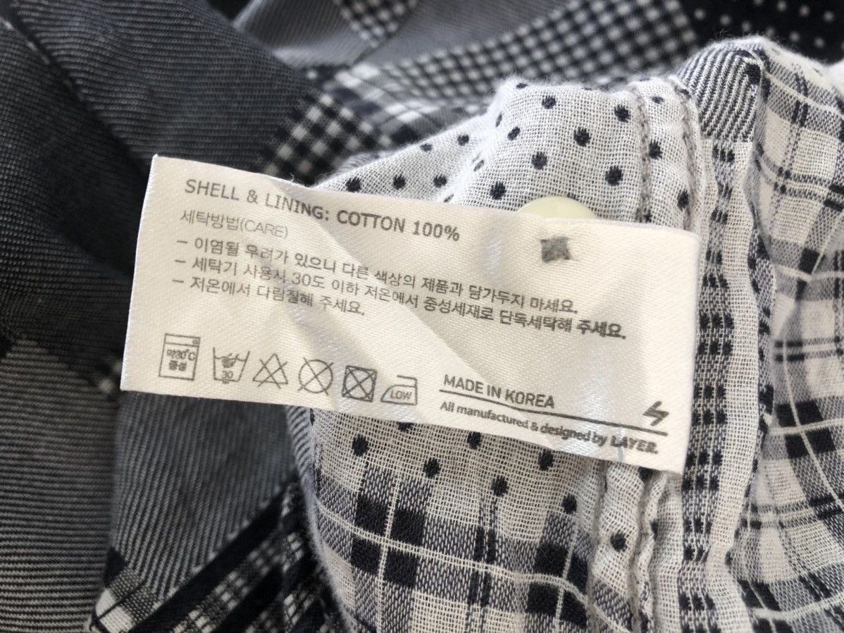 LIFUL MINIMAL GARMENTS Liful Minimal Garments Printed Patchwork Button Shirt Size US M / EU 48-50 / 2 - 17 Thumbnail