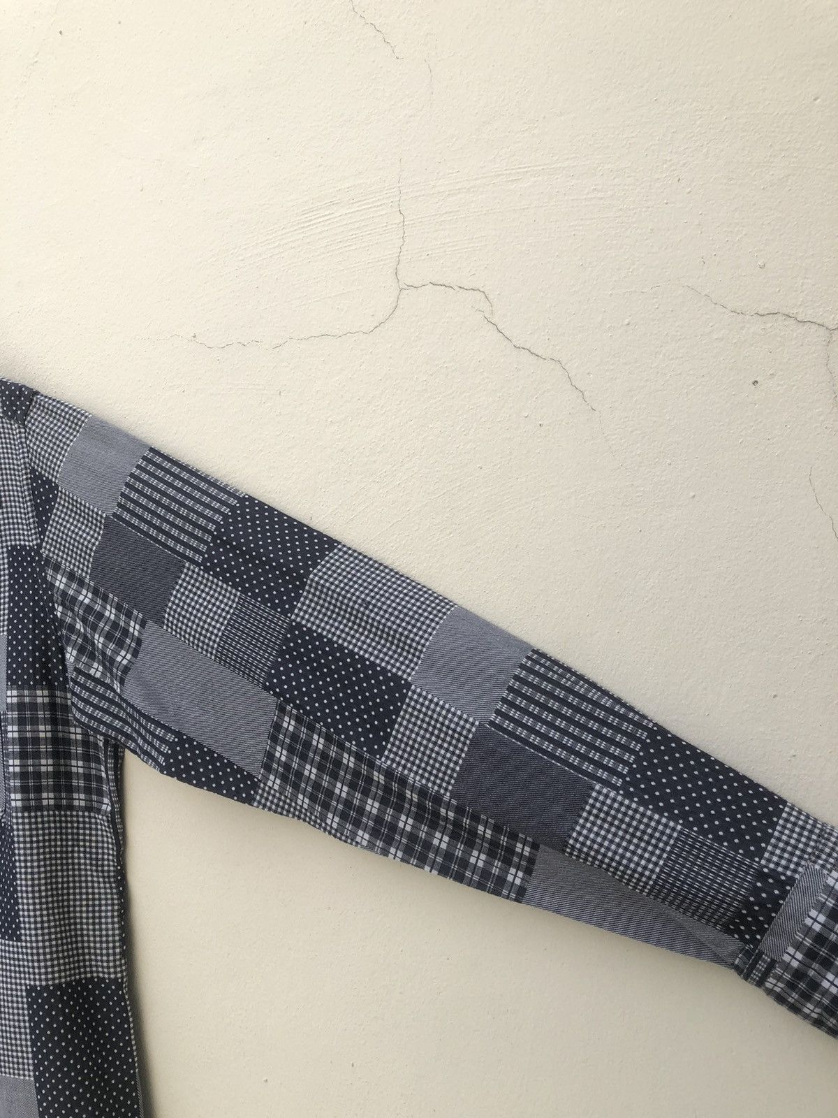 LIFUL MINIMAL GARMENTS Liful Minimal Garments Printed Patchwork Button Shirt Size US M / EU 48-50 / 2 - 8 Thumbnail