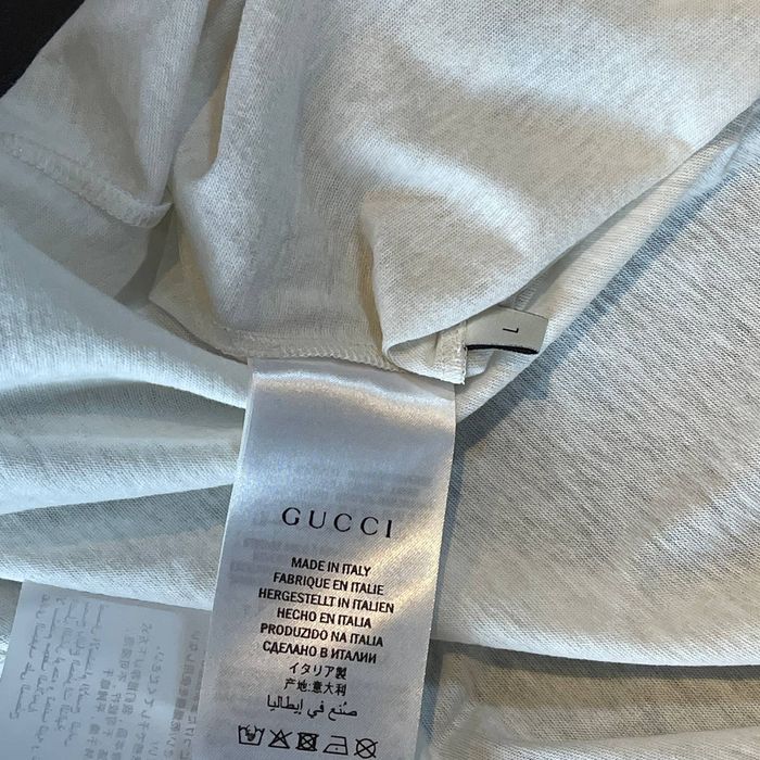 Gucci Gucci Unskilled Worker T-shirt in Ivory White | Grailed