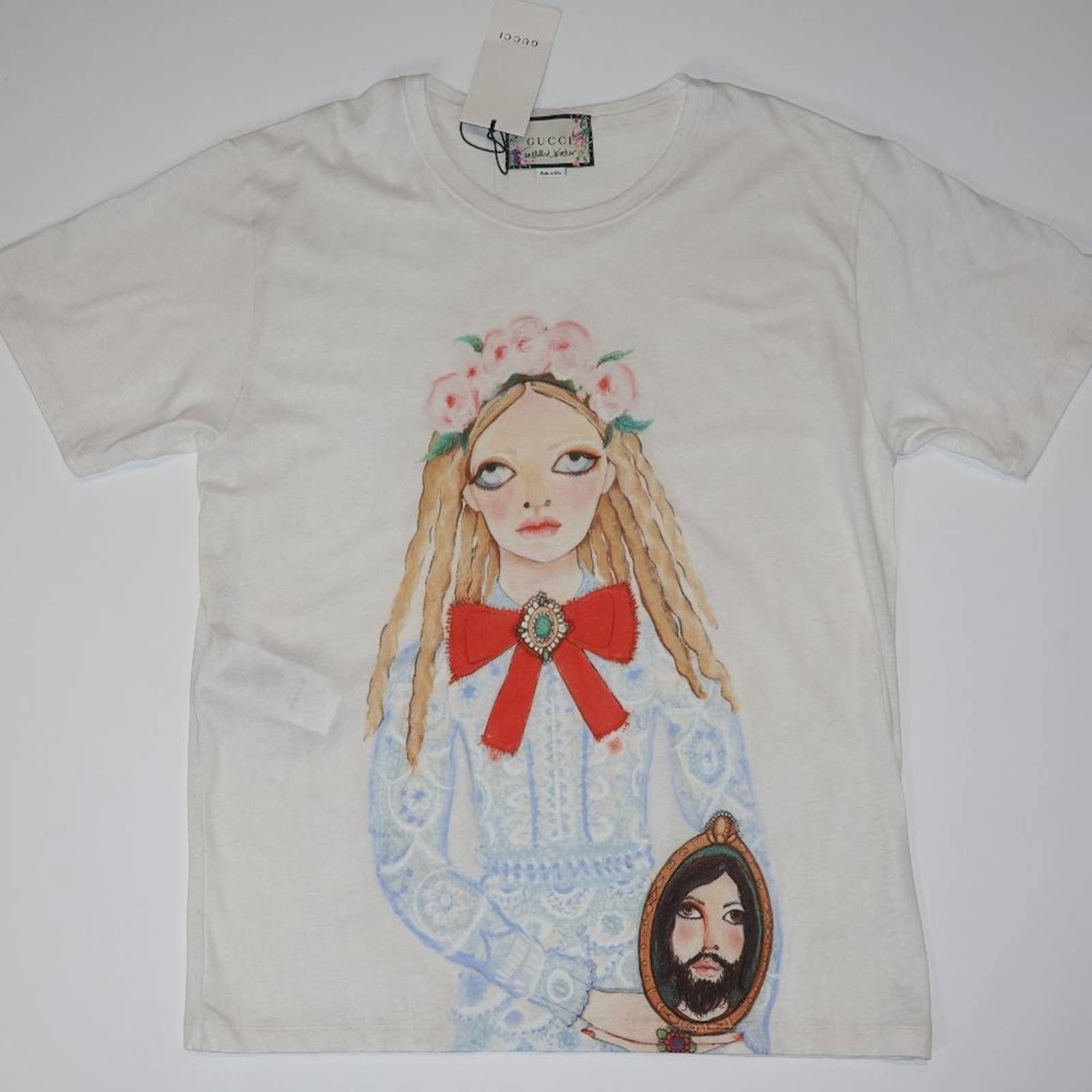 Gucci Gucci Unskilled Worker T shirt in Ivory White Grailed