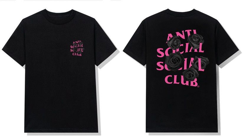 Anti Social Social Club × Members Only DS weekly exclusive ASSC Corncheese Black Tee bat emoji bape Size US S / EU 44-46 / 1 - 6 Thumbnail