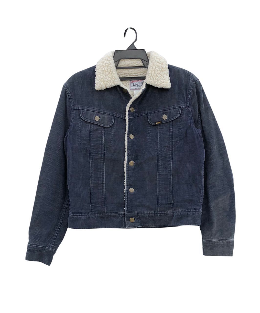 Lee 70s Lee Storm Rider sherpa lining corduroy trucker jacket Size US S / EU 44-46 / 1 - 2 Thumbnail