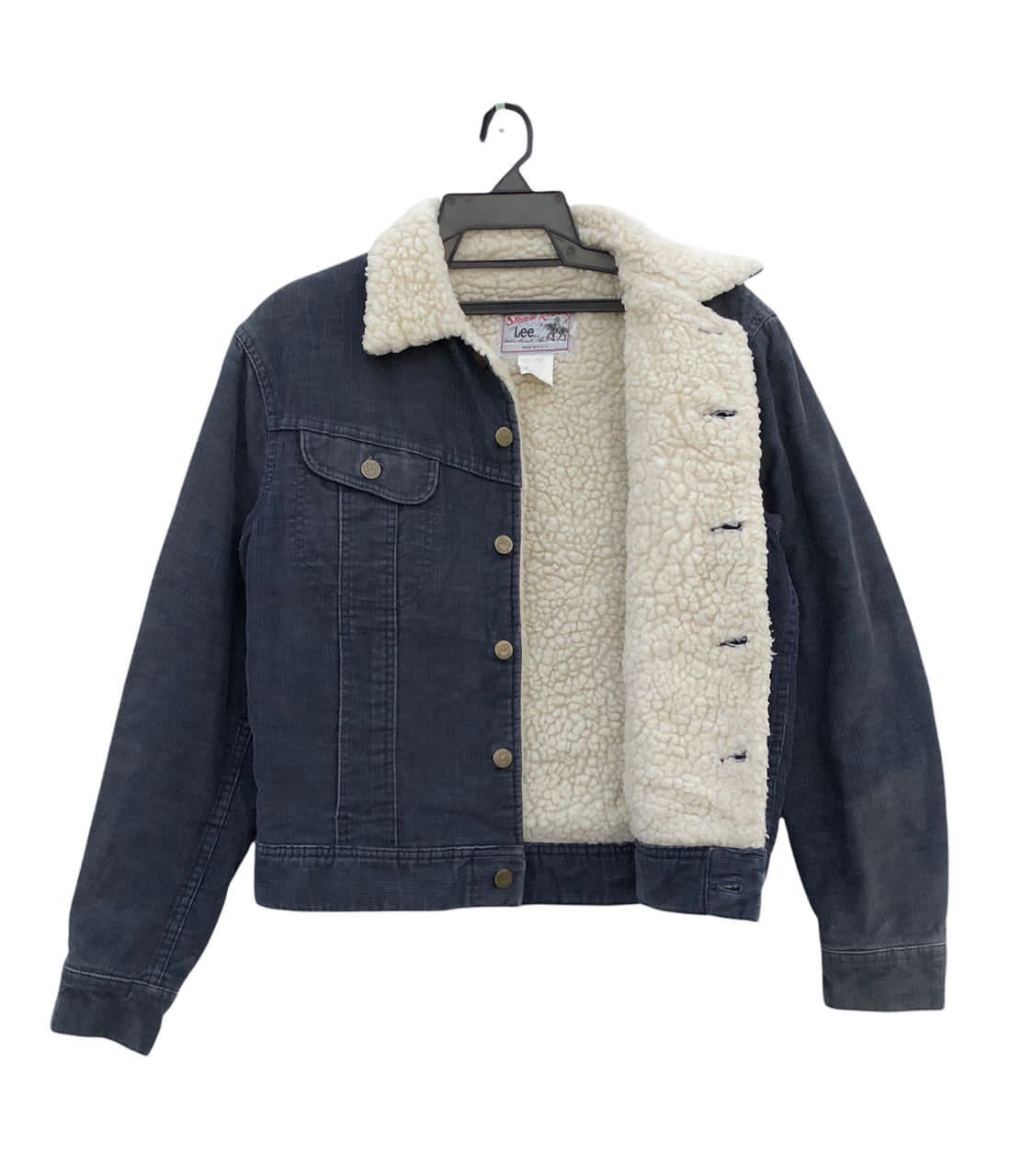 Lee 70s Lee Storm Rider sherpa lining corduroy trucker jacket Size US S / EU 44-46 / 1 - 1 Thumbnail
