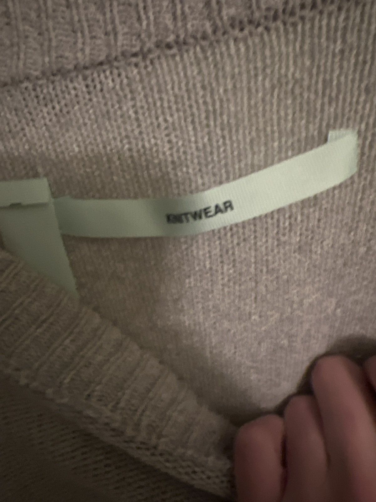 Off-White Want gone heavily distressed off white crewneck Size US M / EU 48-50 / 2 - 6 Thumbnail