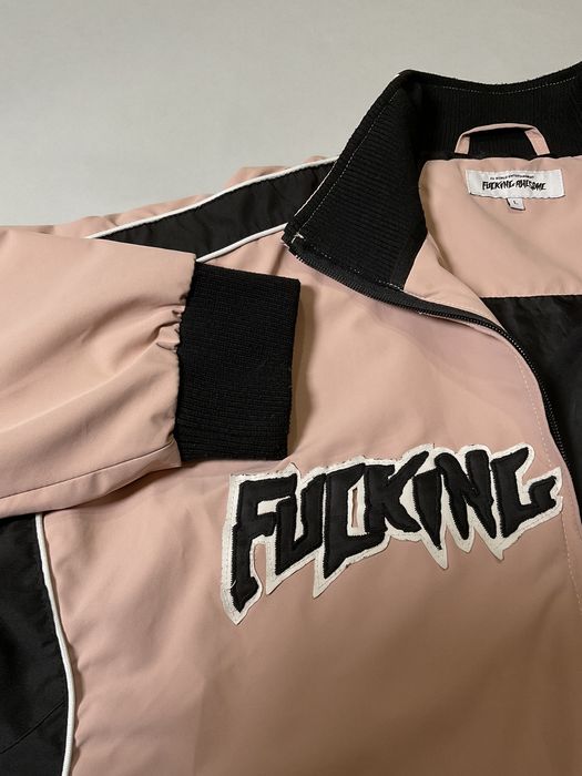 Fucking Awesome Fucking Awesome Two Tone Warm Up Jacket L New Rare