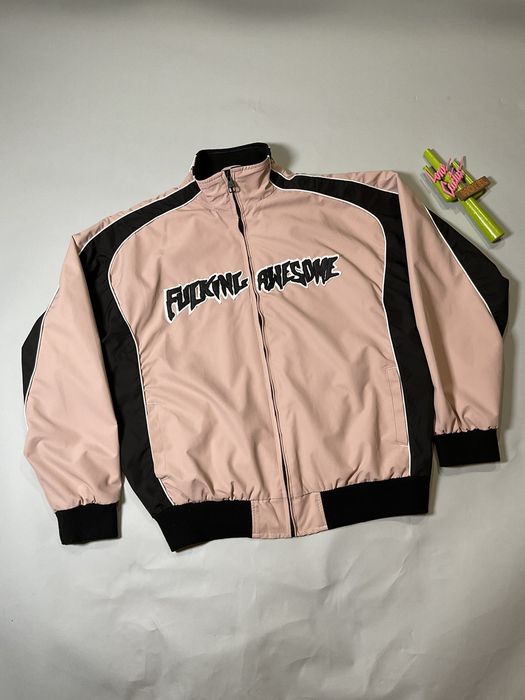 Fucking Awesome Fucking Awesome Two Tone Warm Up Jacket L New Rare