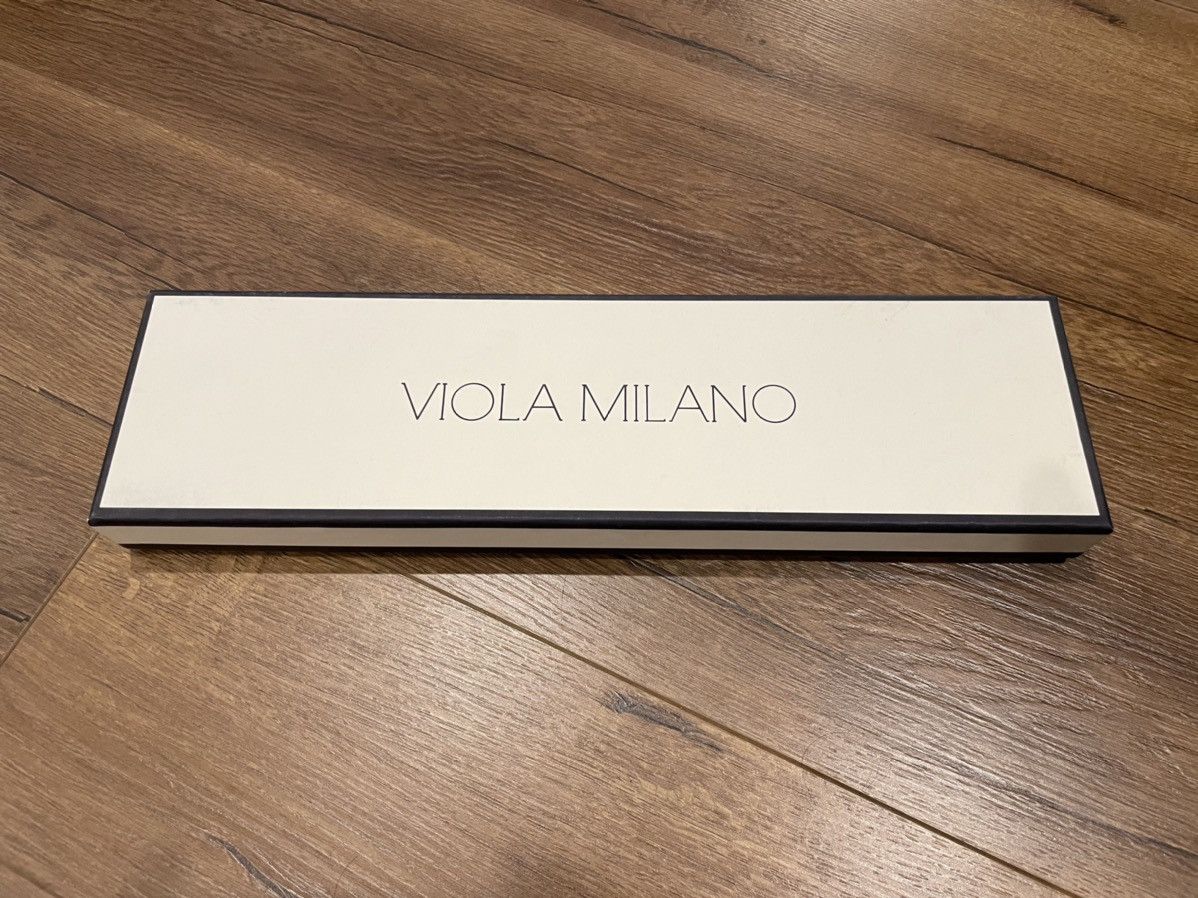 Other Viola Milano Light Blue Tie Size ONE SIZE - 4 Thumbnail