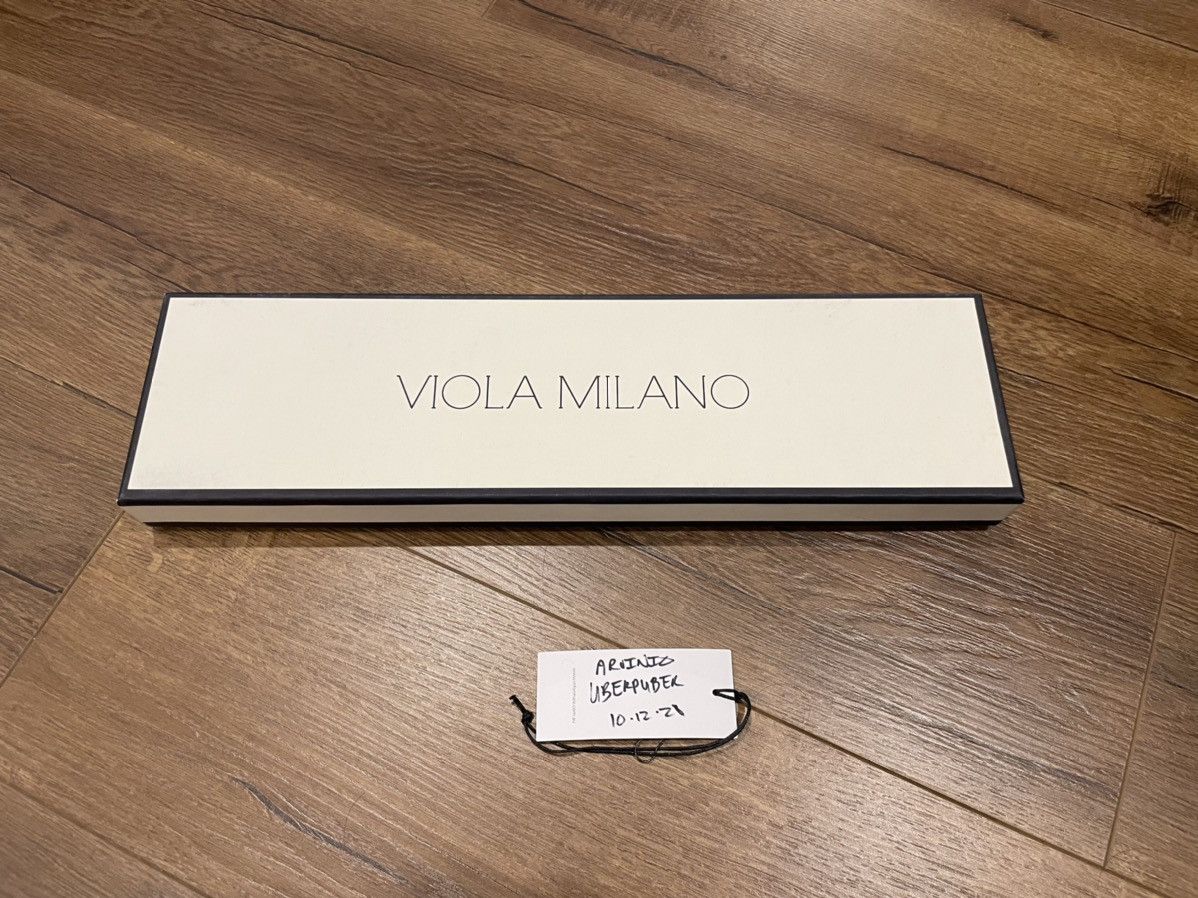Other Viola Milano Light Blue Tie Size ONE SIZE - 5 Thumbnail