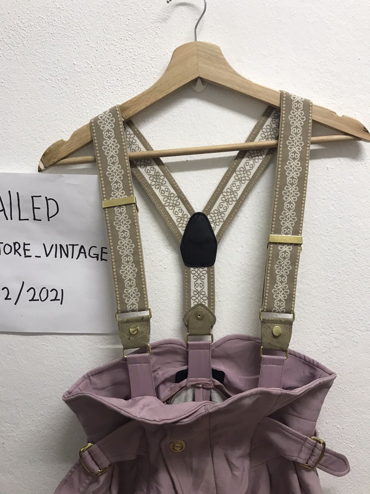 Japanese Brand Vintage Japanese Brand Elbe Overall Jumpsiuts Skiwear Size US 26 / EU 42 - 3 Thumbnail