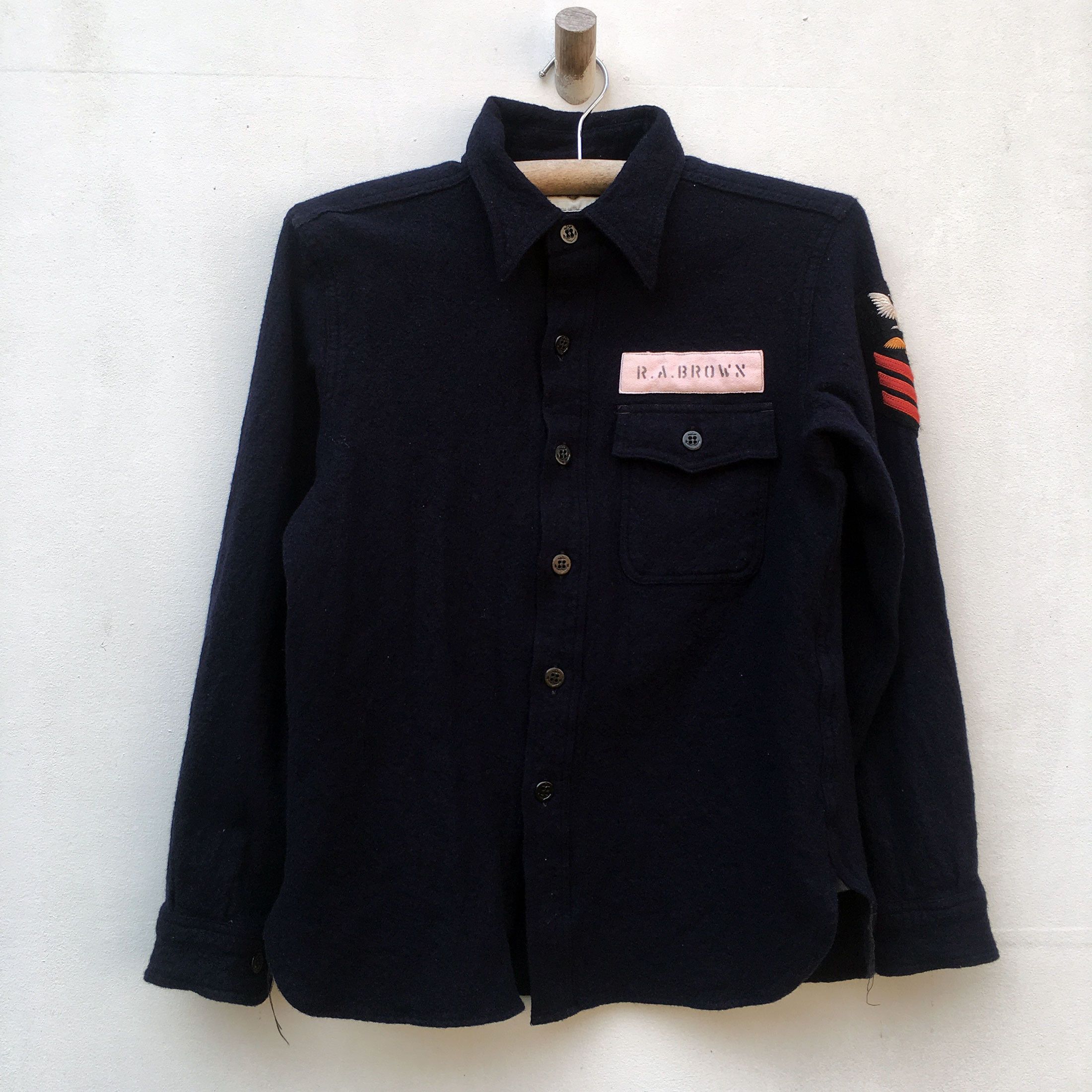 Buzz Rickson's Naval Clothing Toyo Enterprise Wool Flannel CPO Size US S / EU 44-46 / 1 - 1 Thumbnail