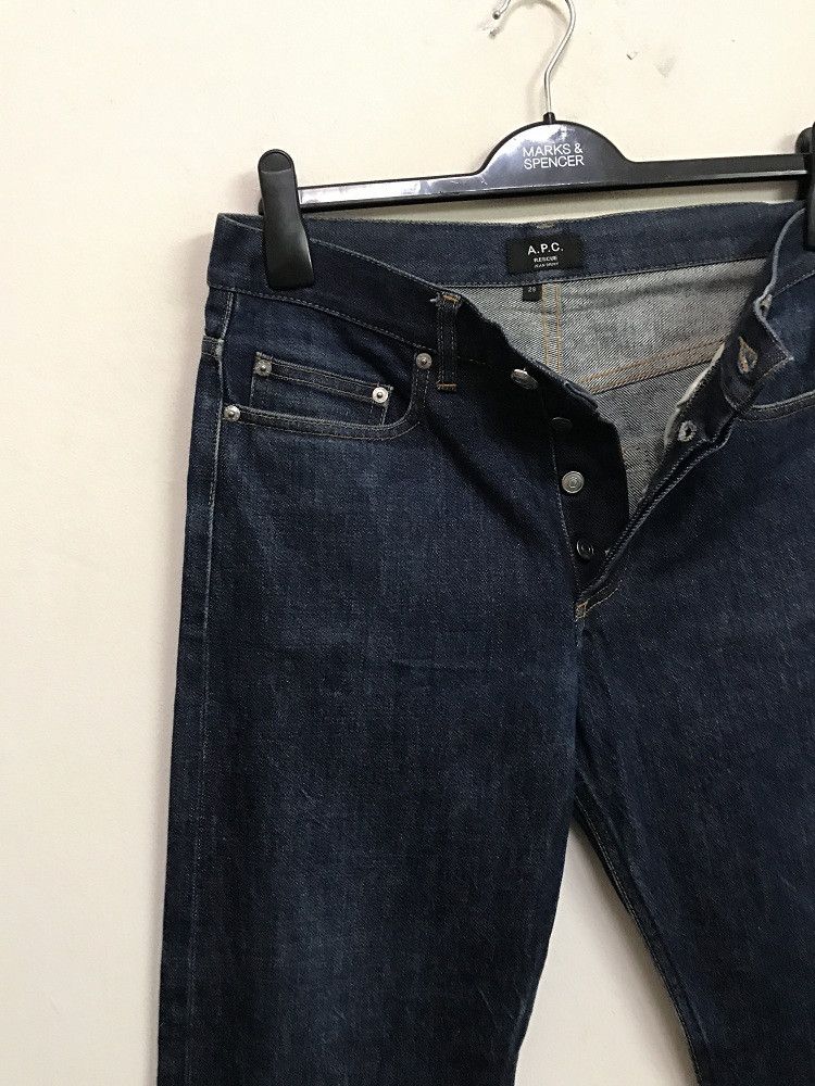 A.P.C. A.P.C. Rescue Jean Droit Made in Macau Blue Denim Jeans Size US 30 / EU 46 - 8 Thumbnail