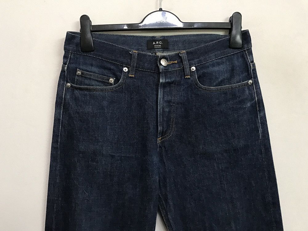 A.P.C. A.P.C. Rescue Jean Droit Made in Macau Blue Denim Jeans Size US 30 / EU 46 - 2 Thumbnail