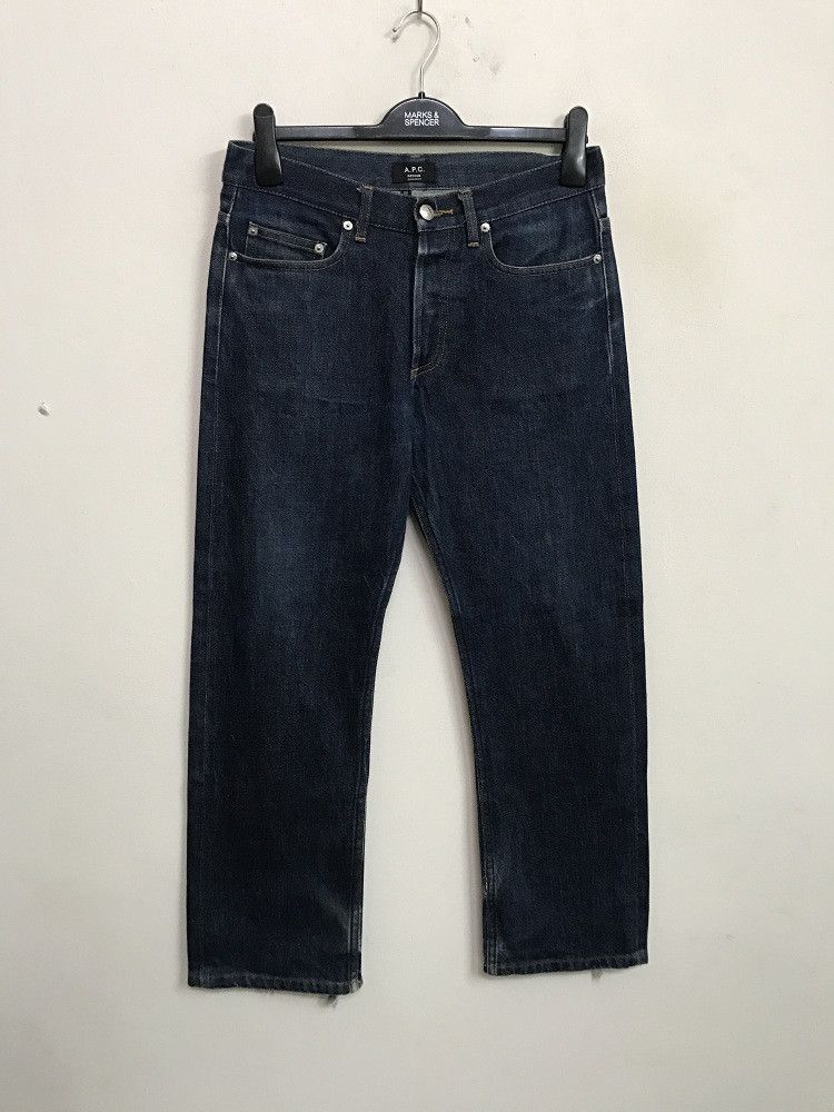 A.P.C. A.P.C. Rescue Jean Droit Made in Macau Blue Denim Jeans Size US 30 / EU 46 - 1 Thumbnail