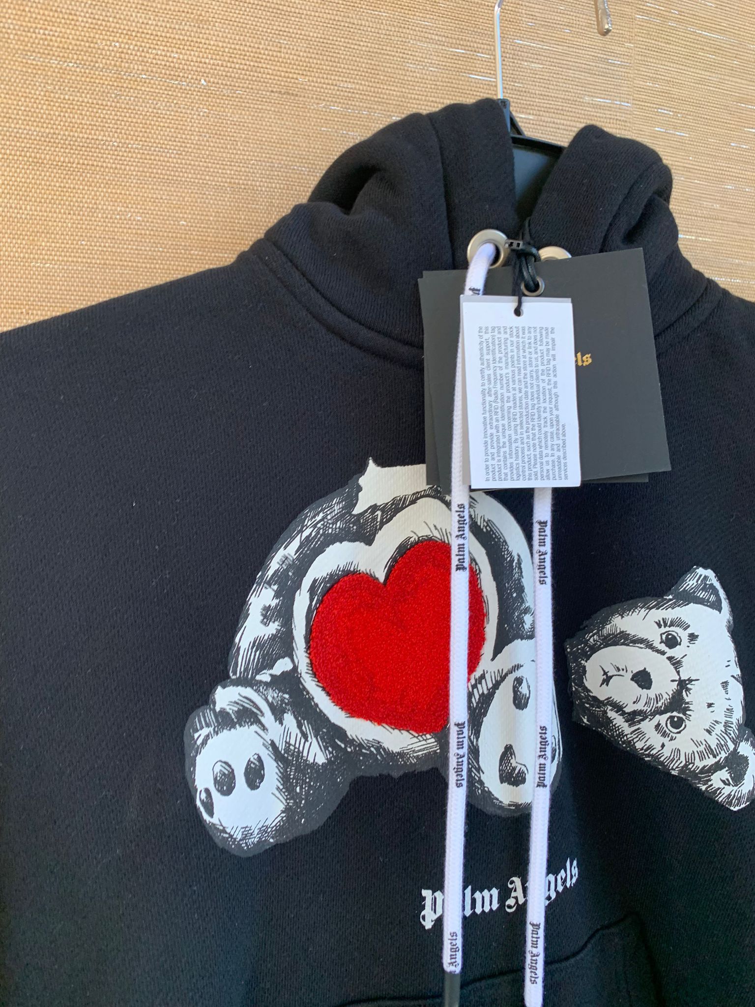 Palm Angels Kill Bear Hoodie in Black Size US XXS / EU 40 - 2 Thumbnail