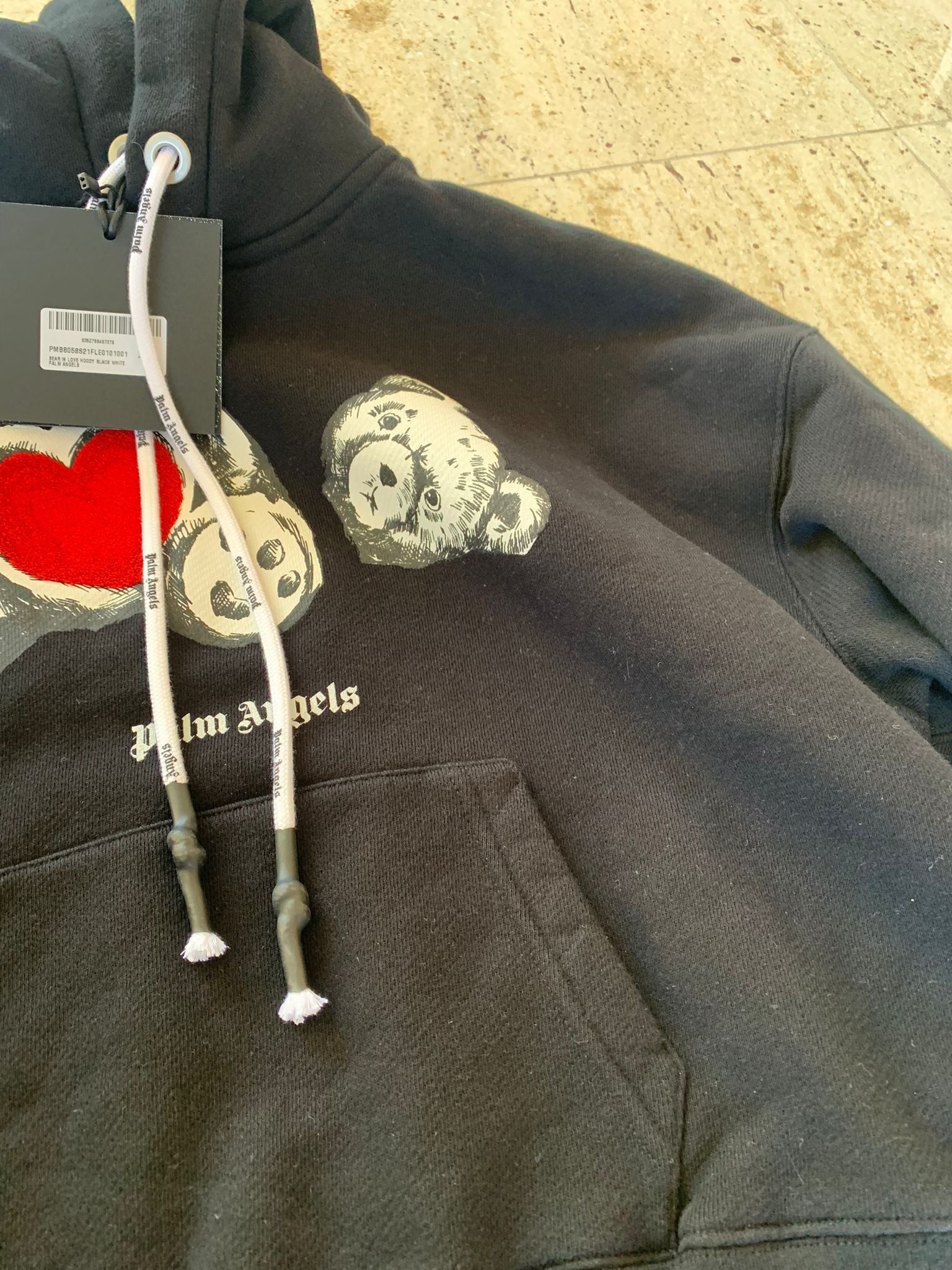 Palm Angels Kill Bear Hoodie in Black Size US XXS / EU 40 - 8 Thumbnail